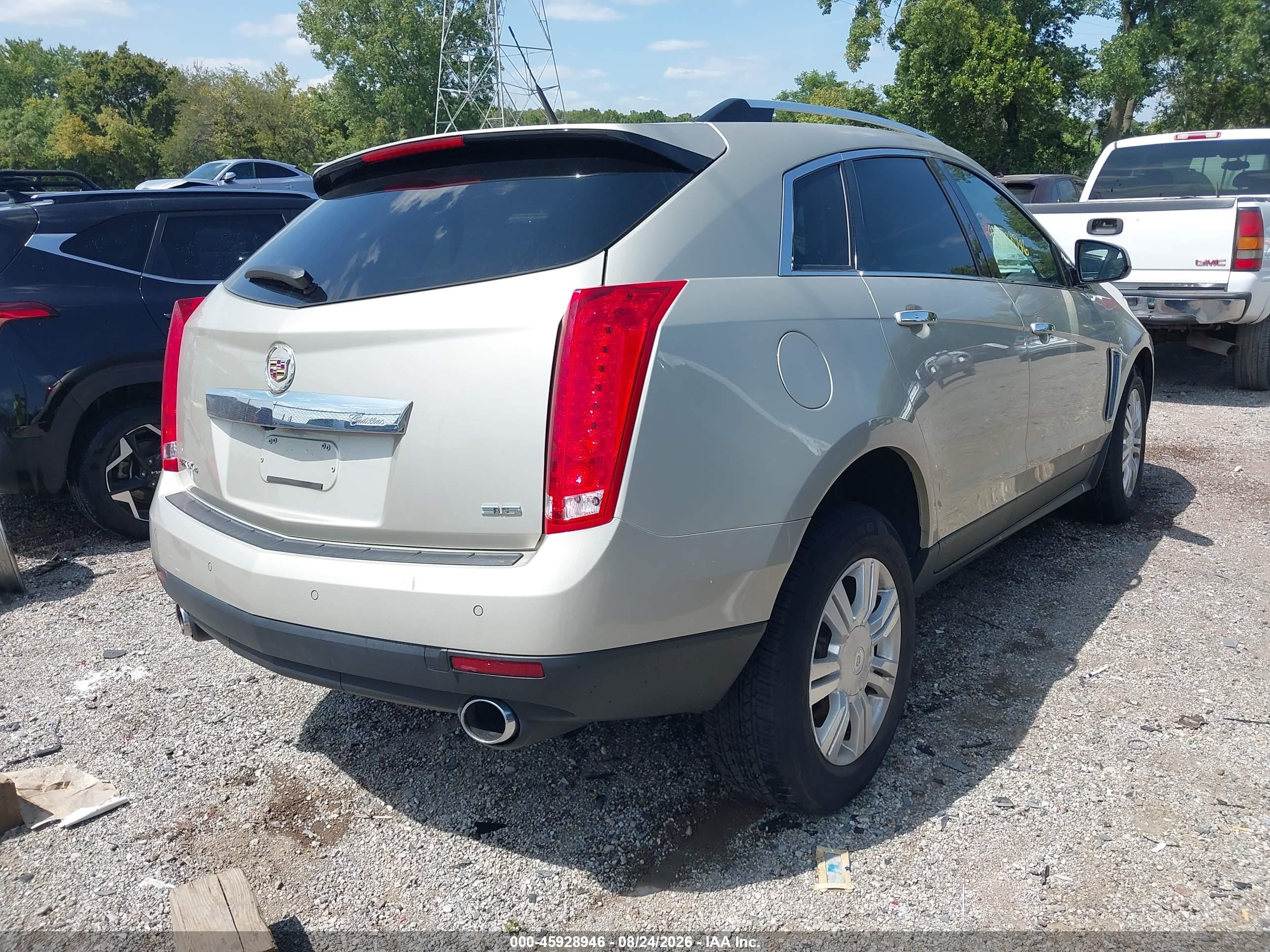 2014 Cadillac SRX VIN 3GYFNEE30ES651618 IAAI salvage auction — Unknown, Clear (Indiana), sold $4,800 on 2026-09-21 (photo 4)