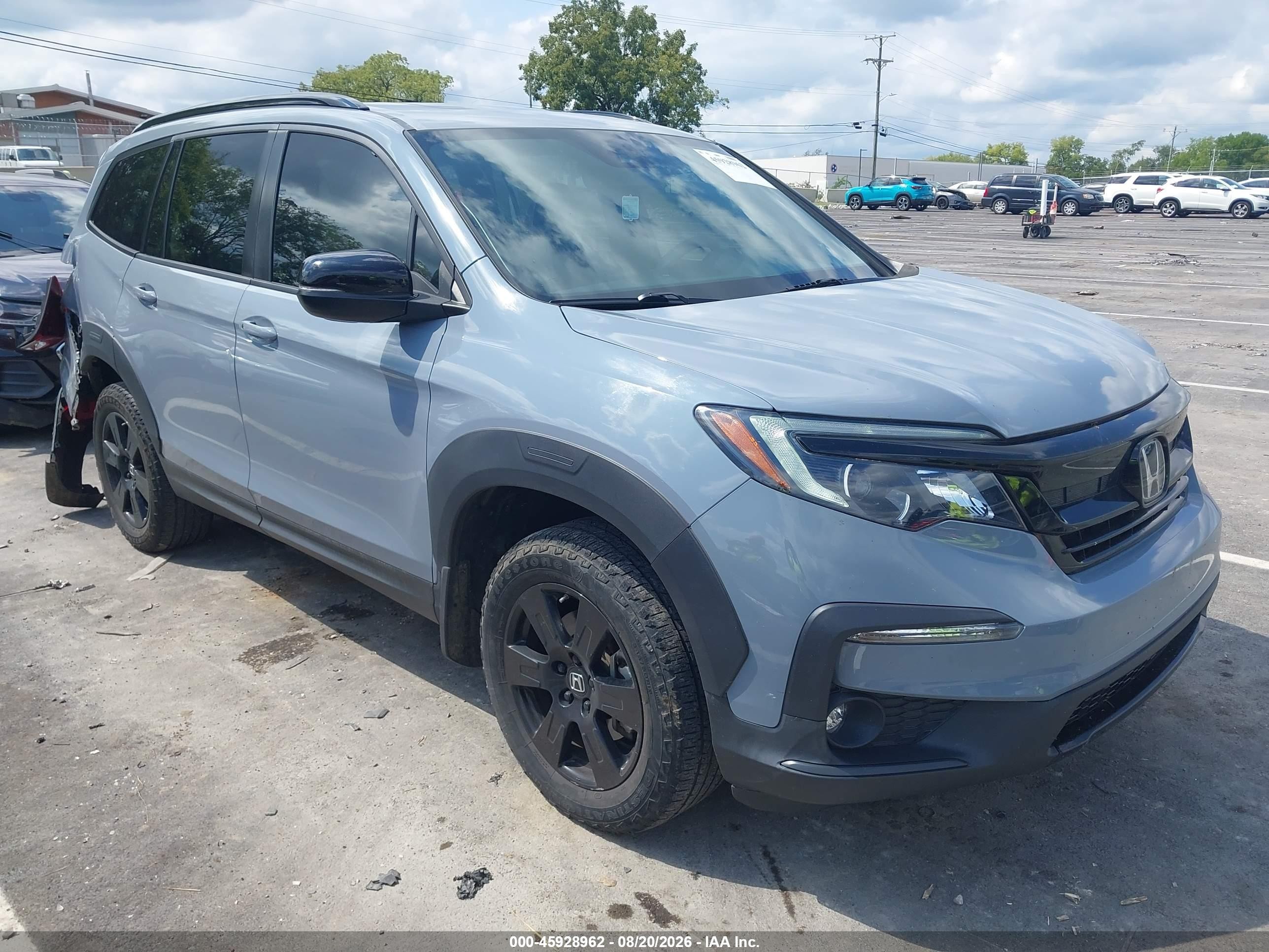 2022 Honda Pilot VIN 5FNYF6H83NB093717 — IAAI salvage auction photo