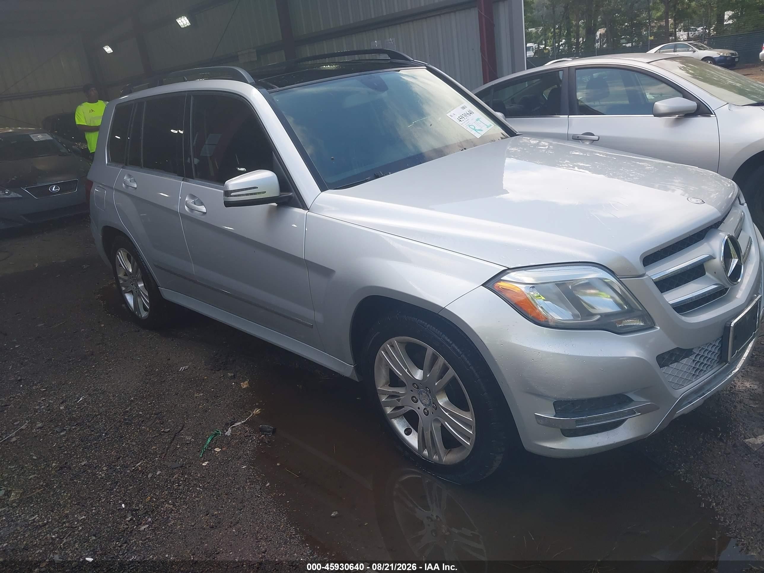 2013 Mercedes-benz Glk-klasse VIN WDCGG8JB7DG150784 IAAI salvage auction — Rear End, Clear (Virginia), sold $3,150 on 2026-09-07 (photo 1)