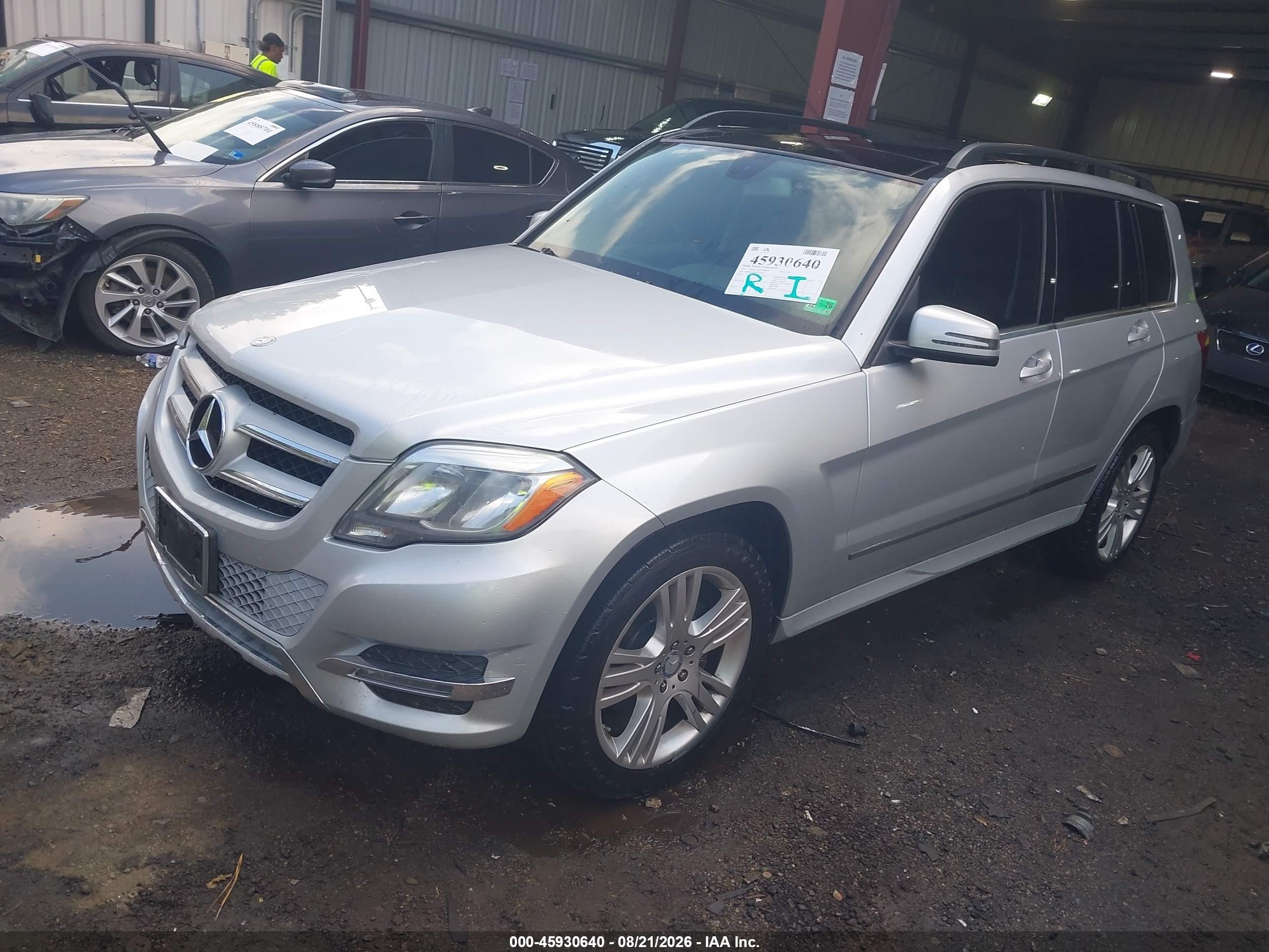 2013 Mercedes-benz Glk-klasse VIN WDCGG8JB7DG150784 IAAI salvage auction — Rear End, Clear (Virginia), sold $3,150 on 2026-09-07 (photo 2)