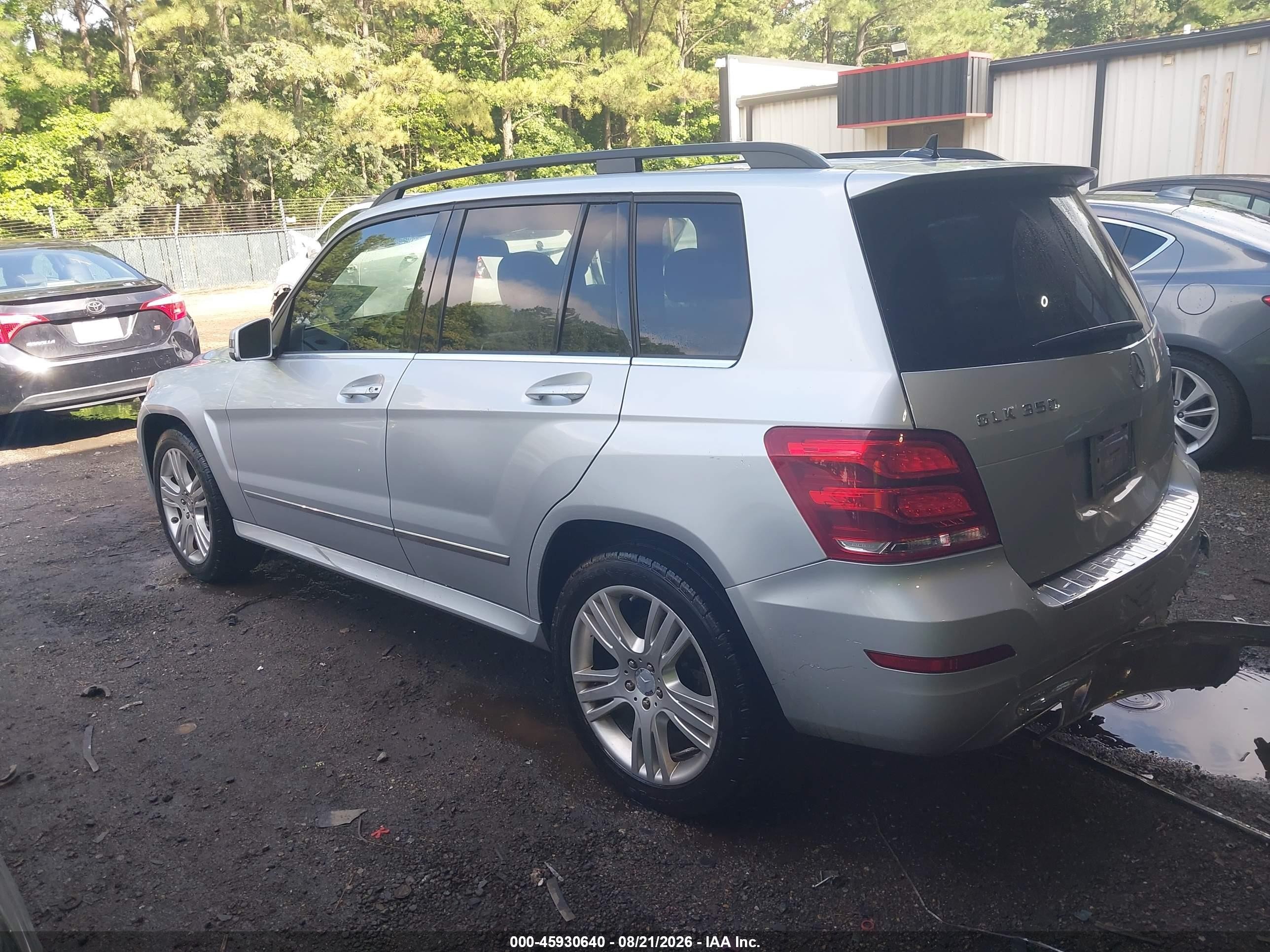2013 Mercedes-benz Glk-klasse VIN WDCGG8JB7DG150784 IAAI salvage auction — Rear End, Clear (Virginia), sold $3,150 on 2026-09-07 (photo 3)