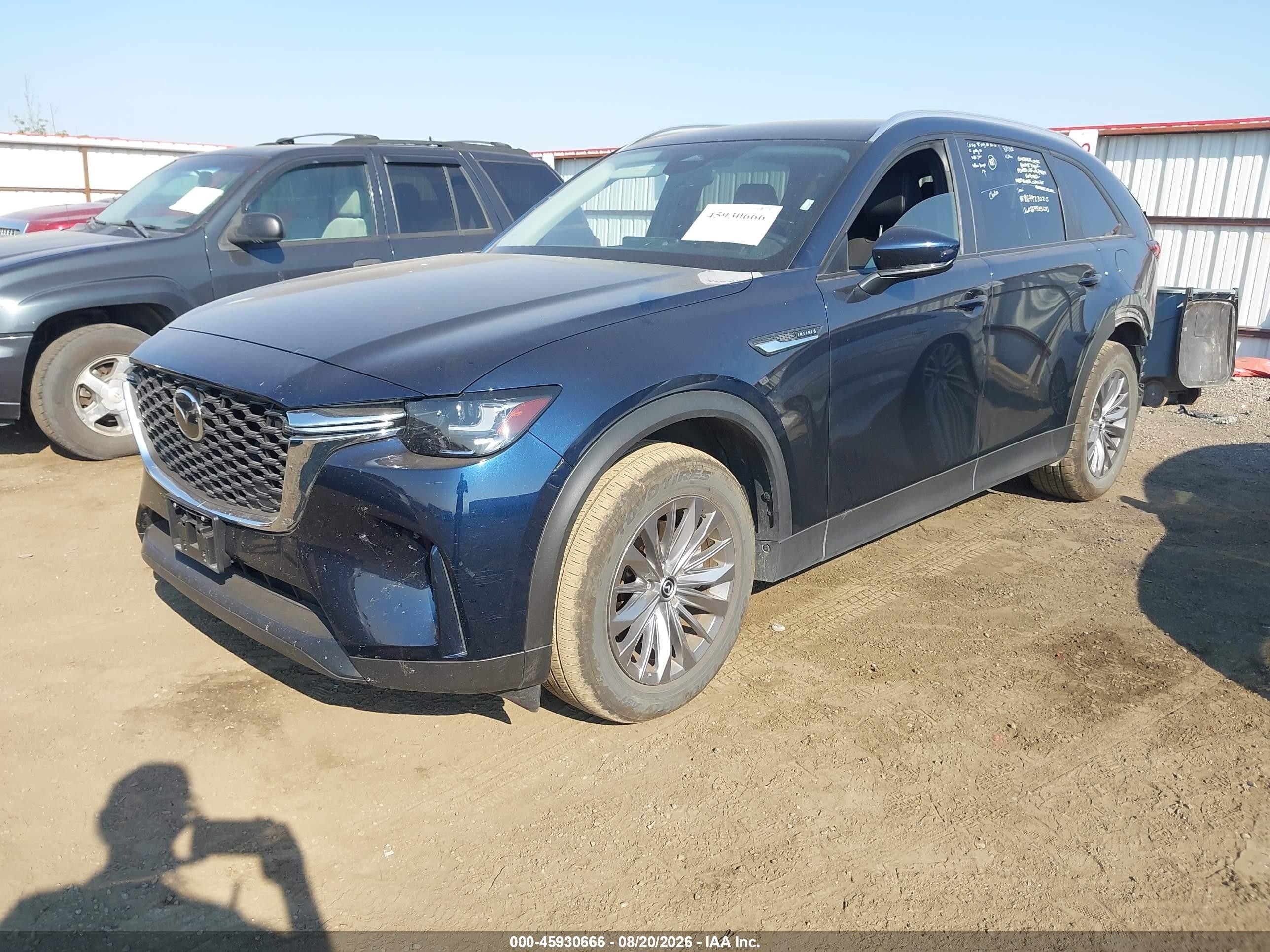 2026 Mazda Cx-90 VIN JM3KKAHD8T1355133 IAAI salvage auction — Rear End, Enterprise Vehicles Clear Only (Nevada), sold $15,600 on 2026-08-23 (photo 2)