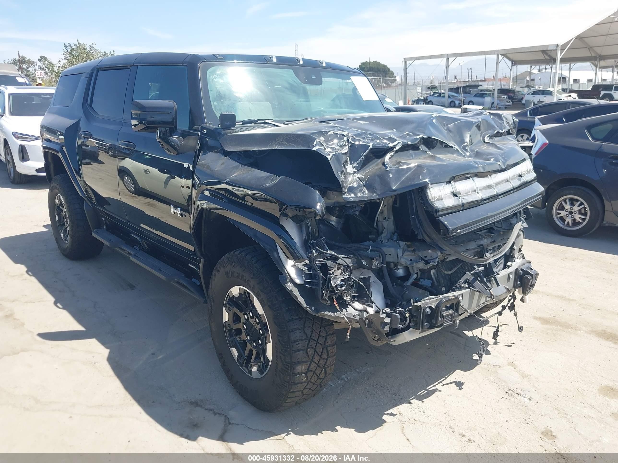 2024 GMC Hummer EV VIN 1GKB0NDE1RU113929 — IAAI salvage auction photo