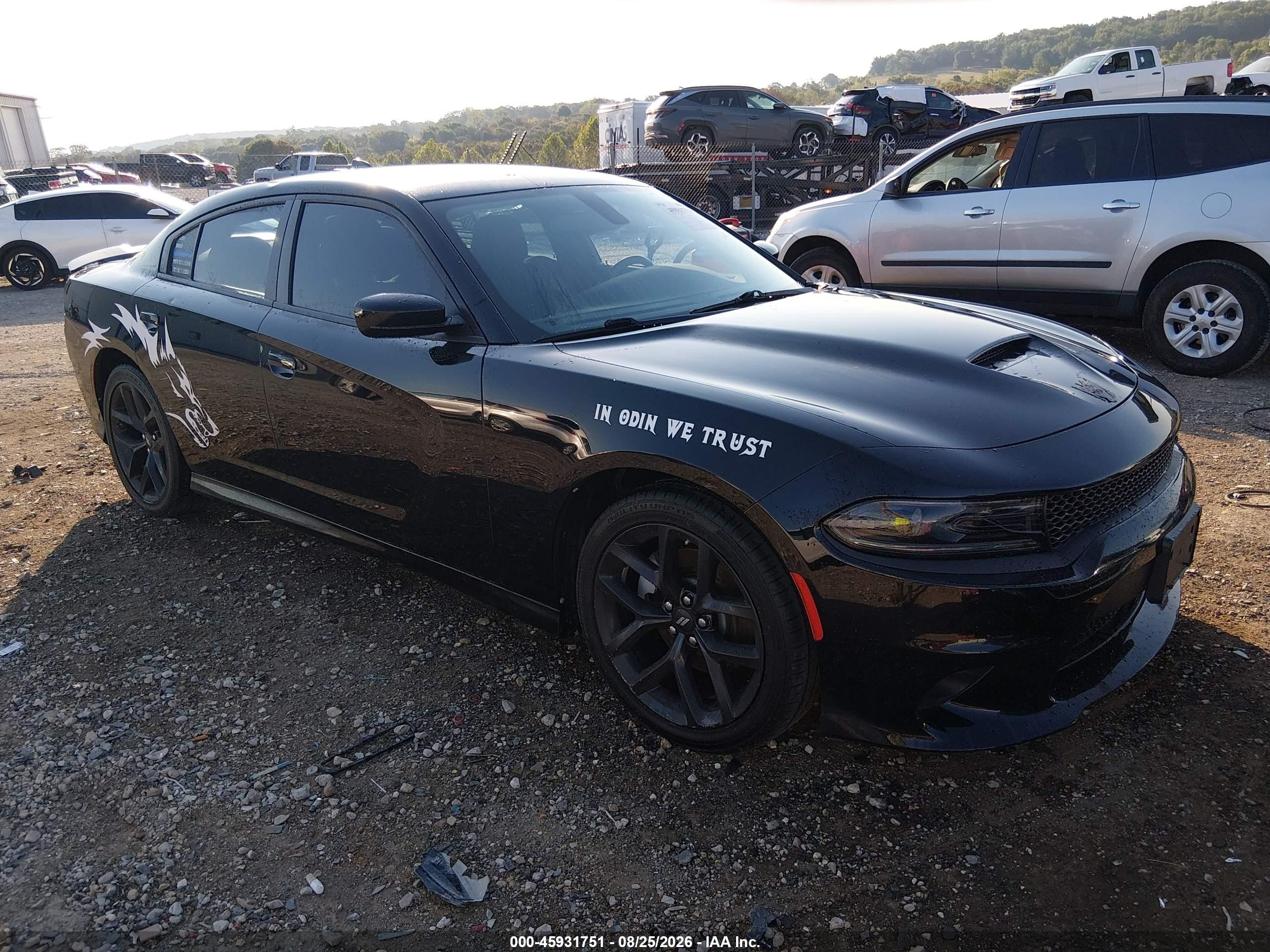 2022 Dodge Charger VIN 2C3CDXHG8NH170142 — IAAI salvage auction photo
