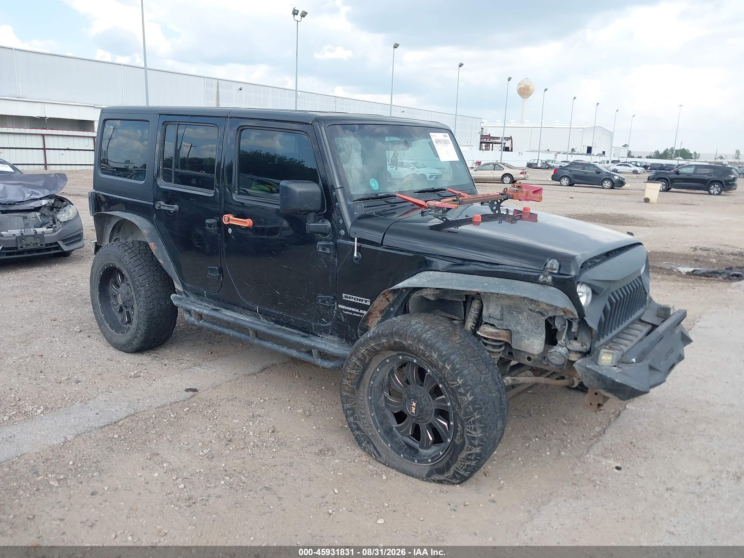 2018 Jeep Wrangler Unlimited VIN 1C4BJWDG4JL813048 — IAAI salvage auction photo