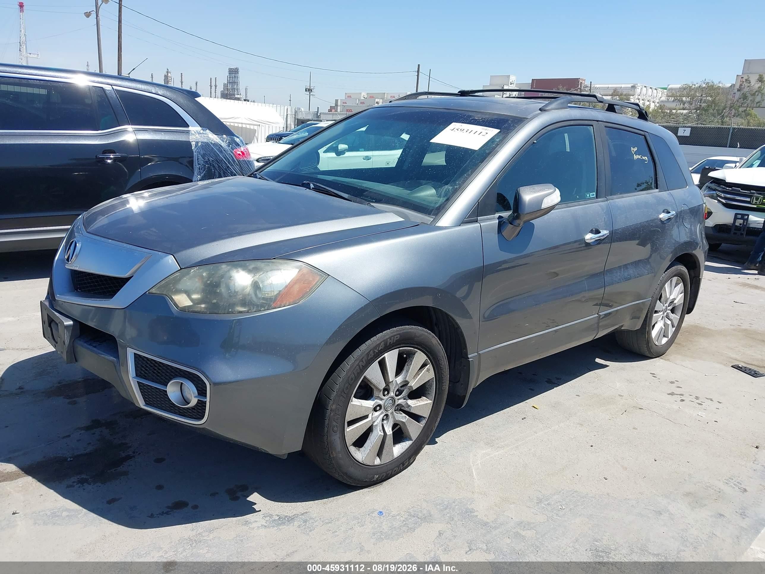 2012 Acura Rdx VIN 5J8TB2H22CA003278 IAAI salvage auction — Normal Wear, Clear - Dealer Only (California), sold $700 on 2026-09-02 (photo 2)