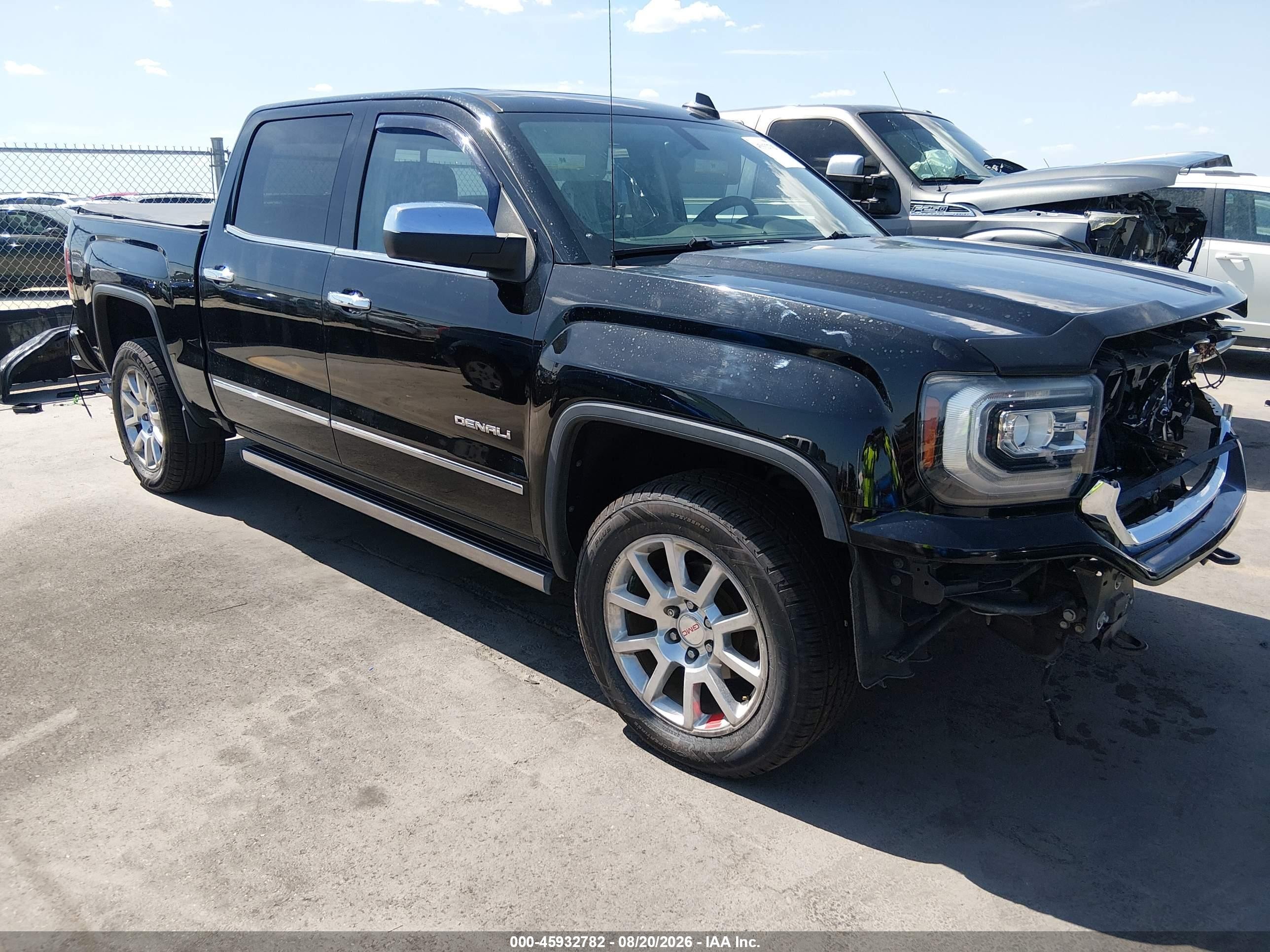 2016 GMC Sierra 1500 VIN 3GTU2PEC7GG207563 — IAAI salvage auction photo