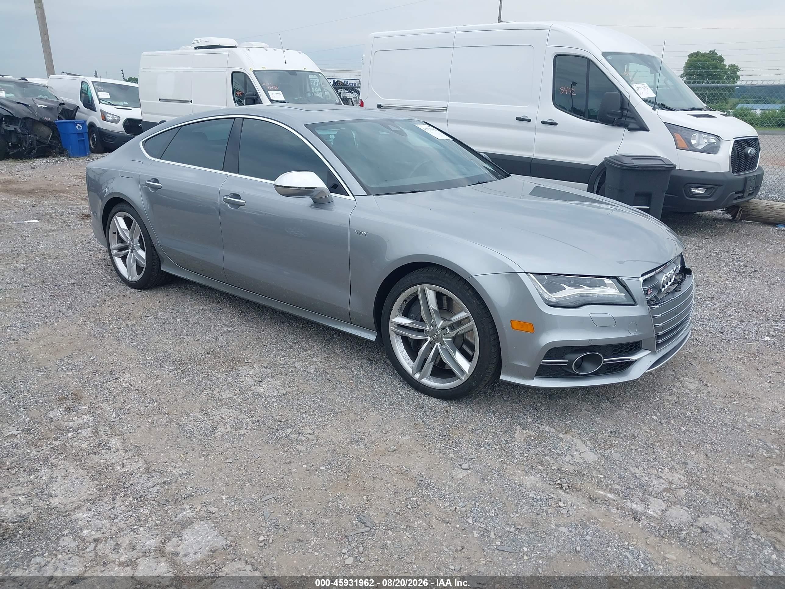 2015 Audi S7 VIN WAUW2AFC8FN003541 IAAI salvage auction — Front End, Salvage (Pennsylvania), sold $7,200 on 2026-09-13 (photo 1)