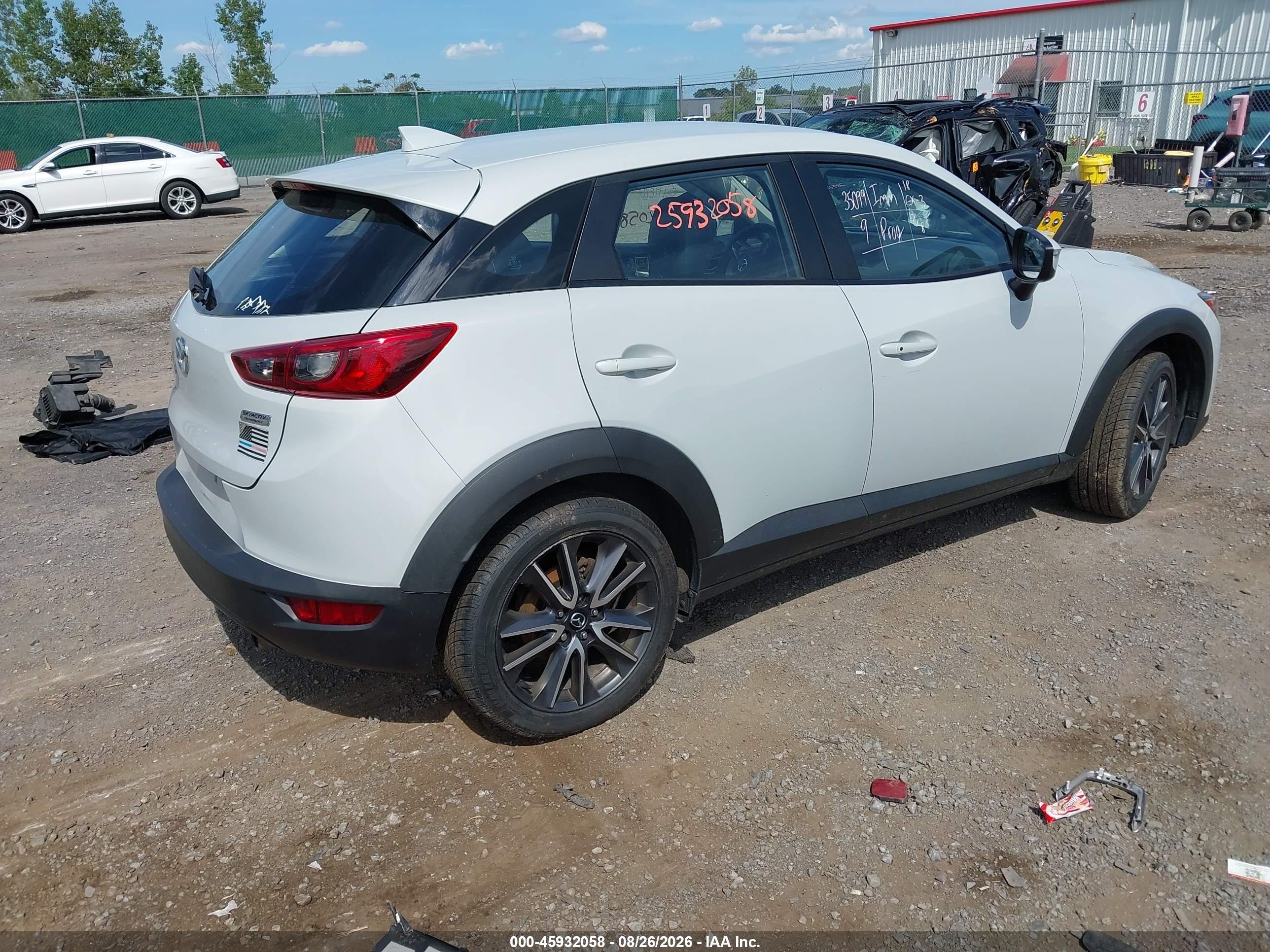 2018 Mazda Cx-3 VIN JM1DKFC75J0316339 IAAI salvage auction — Unknown, Mv-907A (New York), sold $2,050 on 2026-09-11 (photo 4)