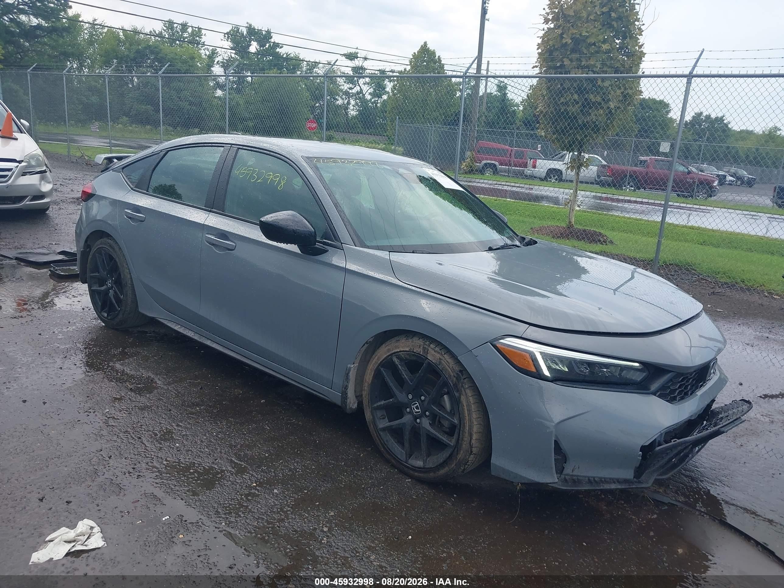 2025 Honda Civic VIN 19XFL2H83SE032653 — IAAI salvage auction photo