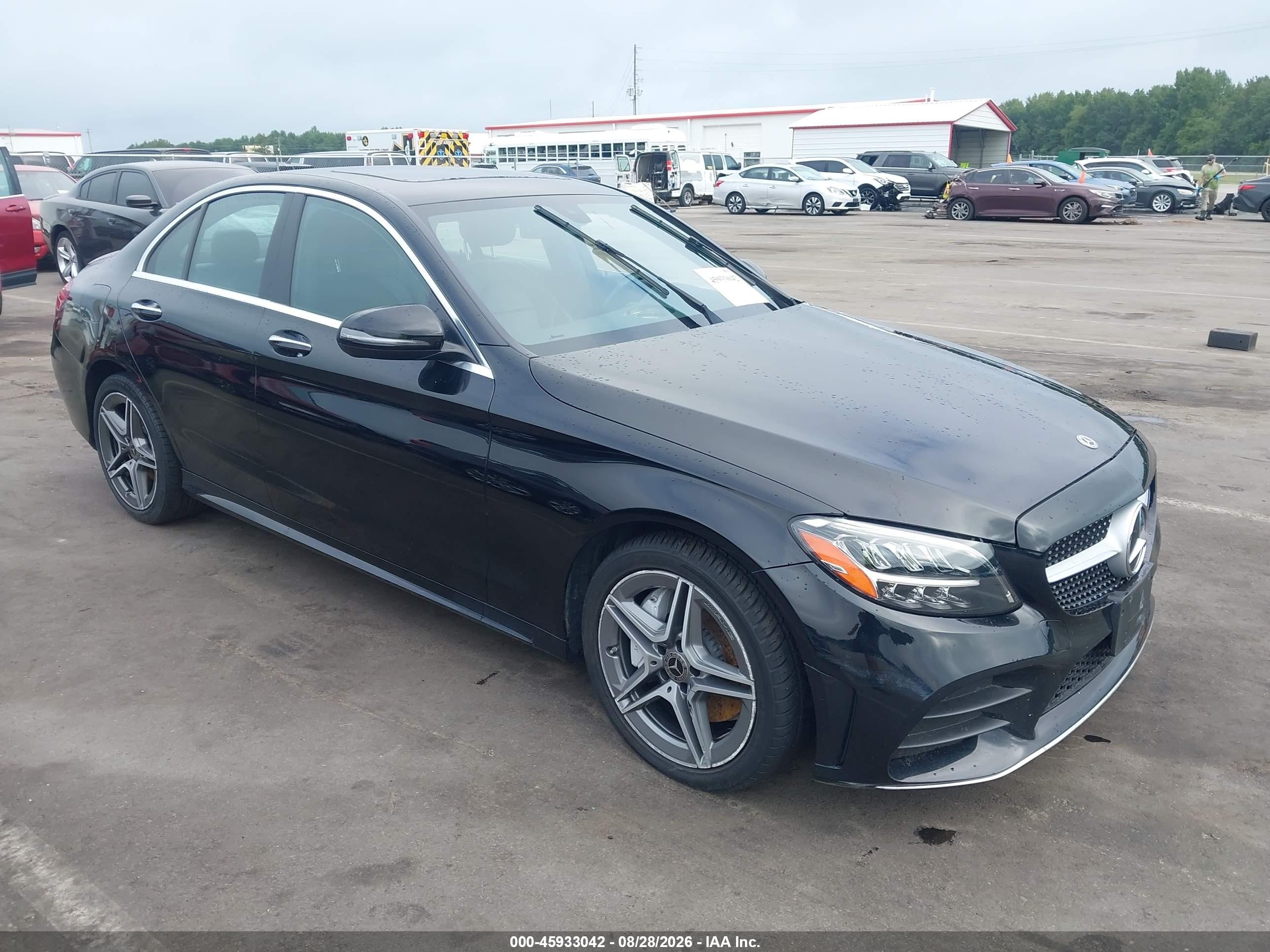 2020 Mercedes-Benz C-Class VIN 55SWF8EB8LU333116 — IAAI salvage auction photo