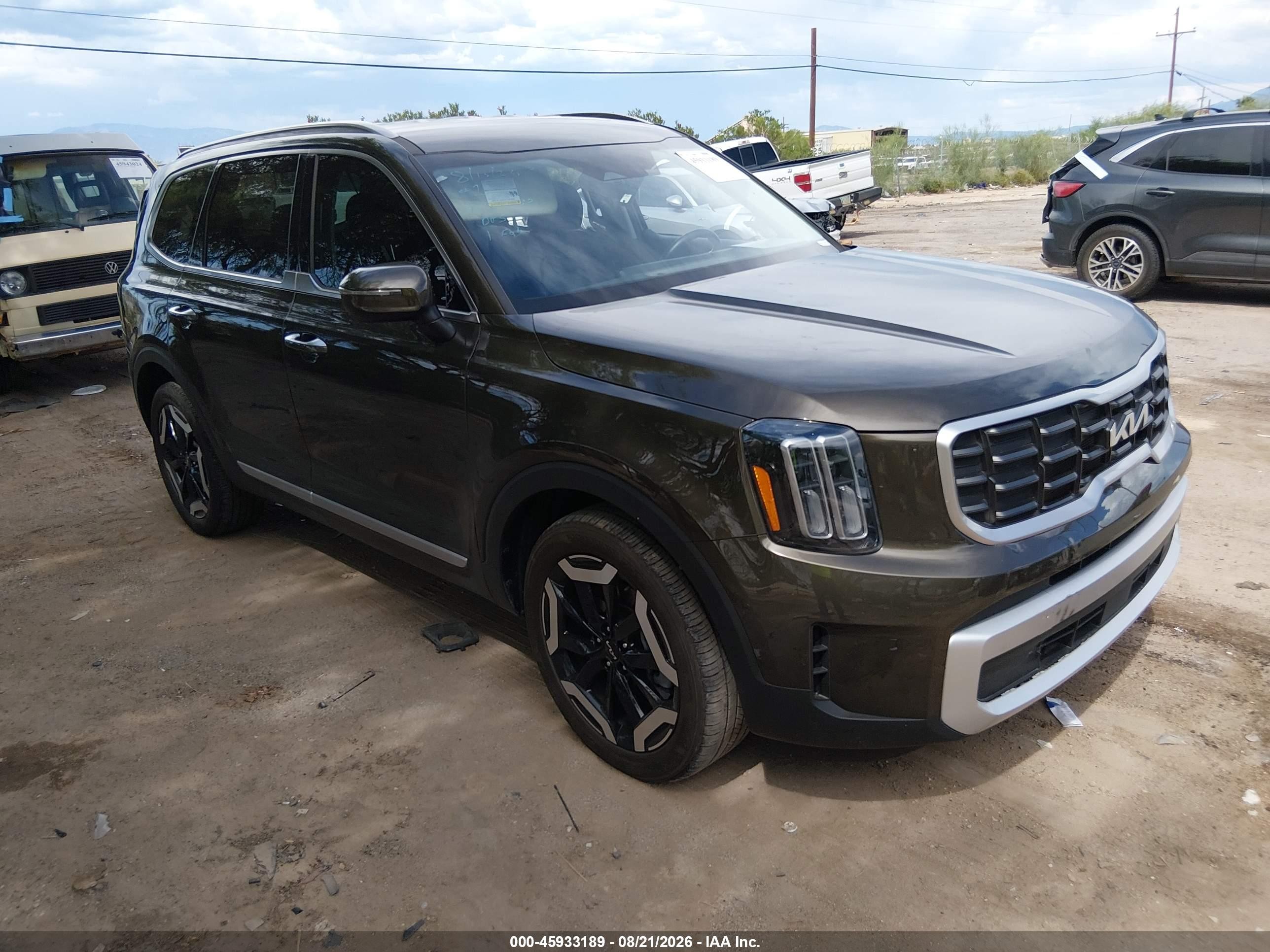 2024 Kia Telluride VIN 5XYP64GCXRG537065 — IAAI salvage auction photo