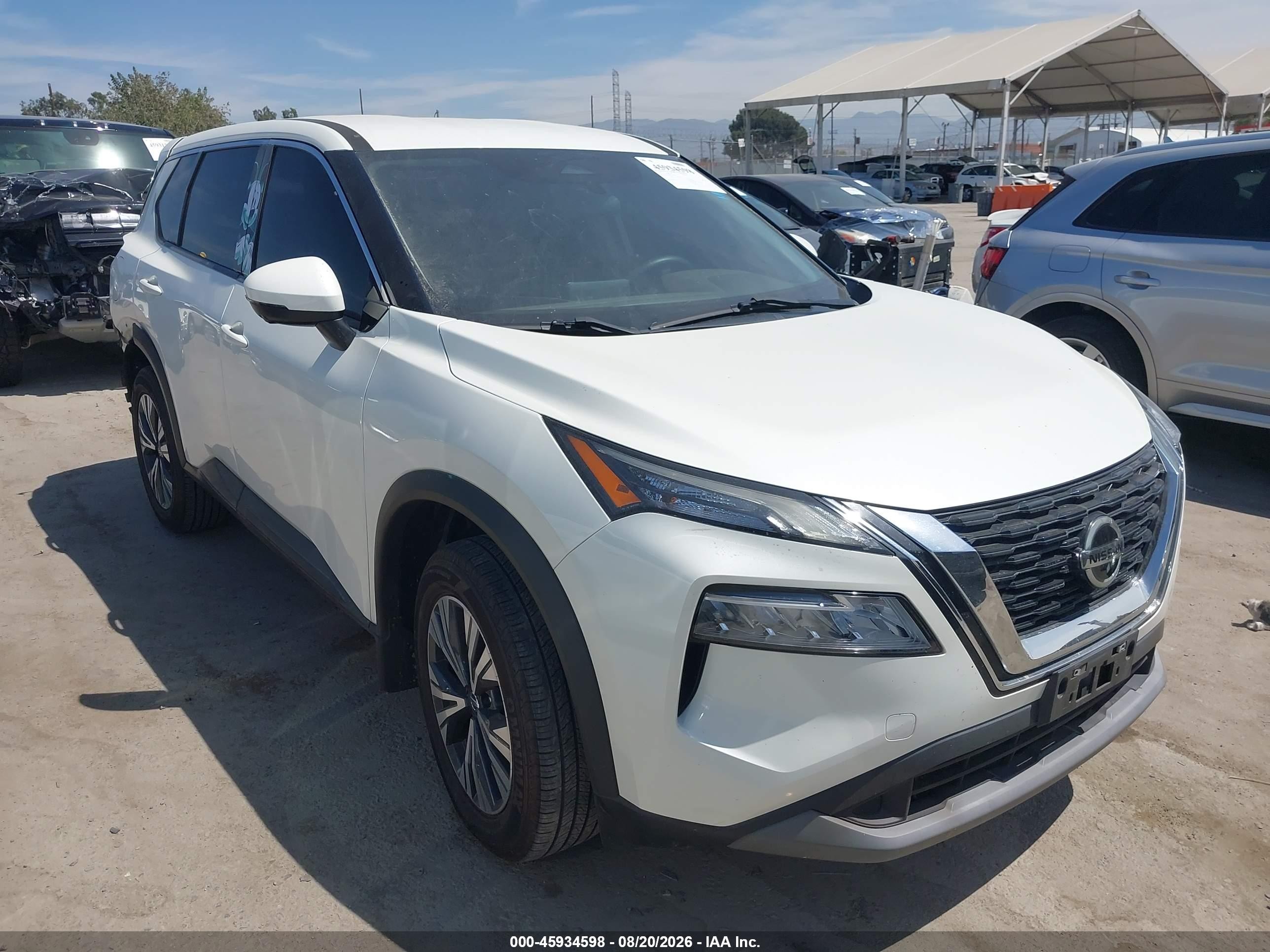2021 Nissan Rogue VIN 5N1AT3BA0MC787048 — IAAI salvage auction photo