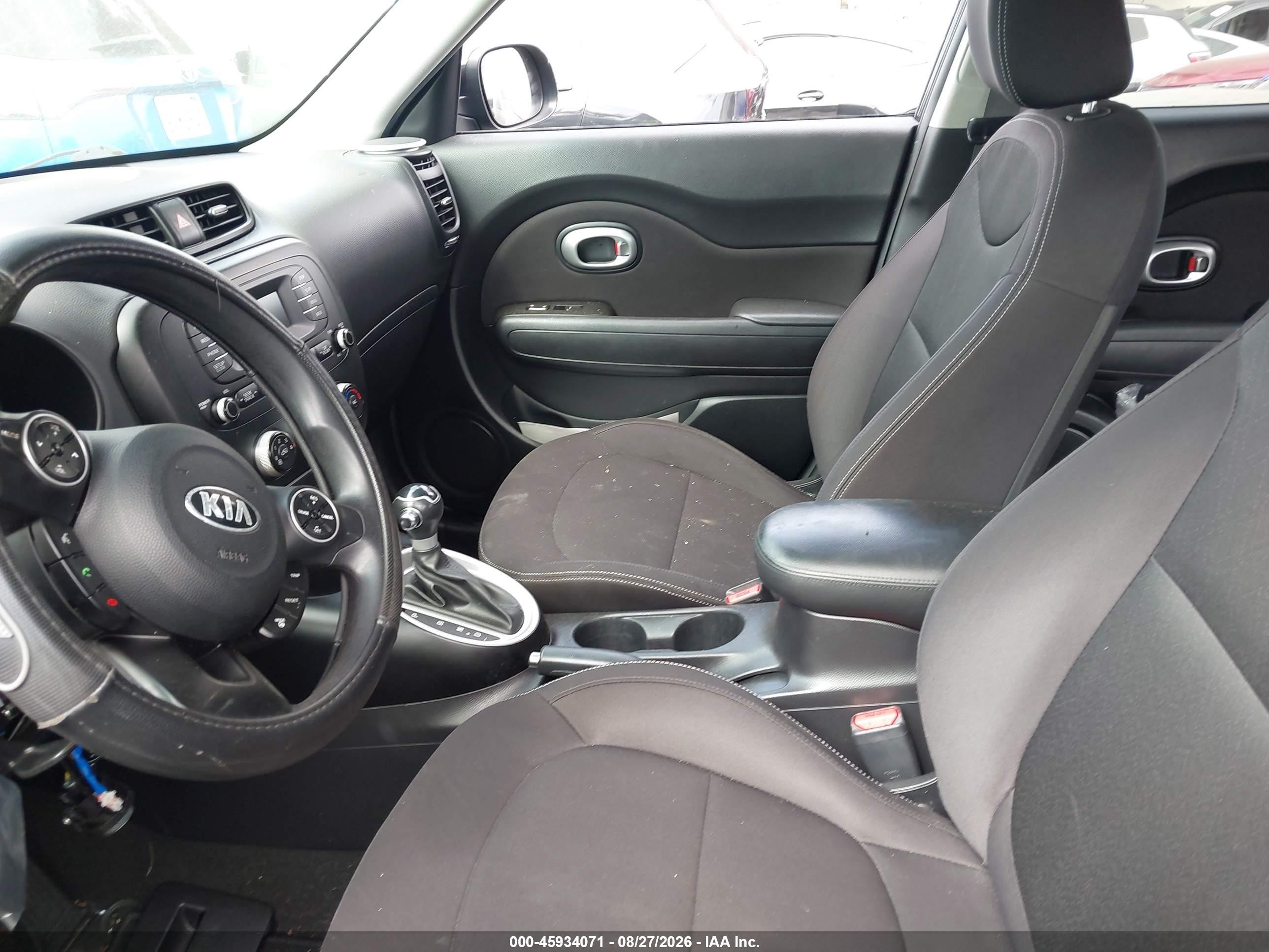 2016 Kia Soul VIN KNDJN2A26G7328364 IAAI salvage auction — Front End, Salvage Certificate (California), sold $775 on 2026-09-11 (photo 5)