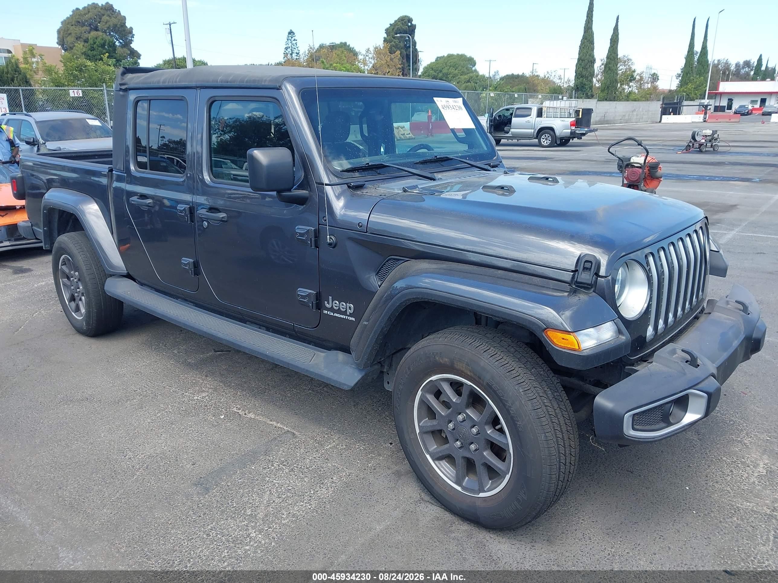 2023 Jeep Gladiator VIN 1C6HJTFG7PL506494 — IAAI salvage auction photo