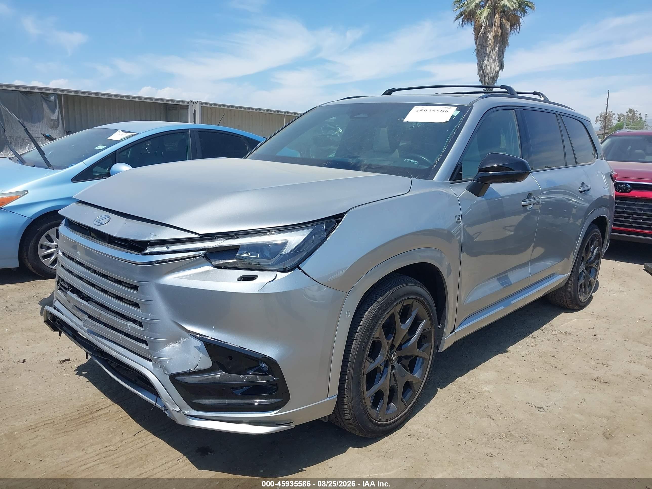 2025 Lexus Tx VIN 5TDABAB64SS010648 IAAI salvage auction — Unknown, Salvage (California), sold $31,000 on 2026-09-02 (photo 2)