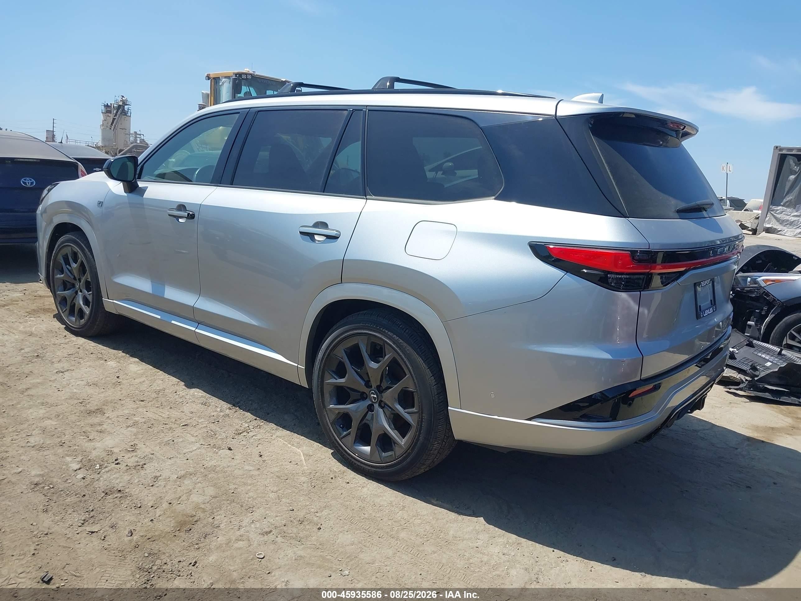 2025 Lexus Tx VIN 5TDABAB64SS010648 IAAI salvage auction — Unknown, Salvage (California), sold $31,000 on 2026-09-02 (photo 3)