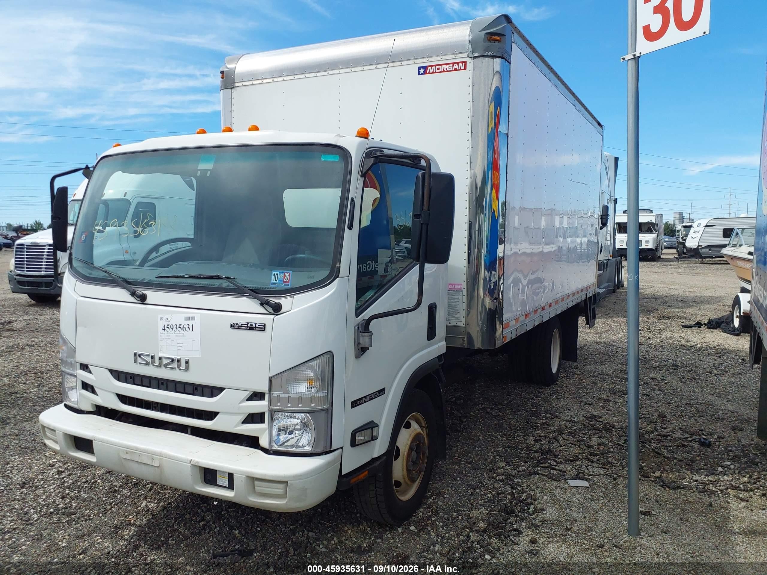2016 Isuzu VIN 54DC4W1B0GS802921 IAAI salvage auction — Unknown, Clear (Illinois), sold $21,000 on 2026-09-18 (photo 2)