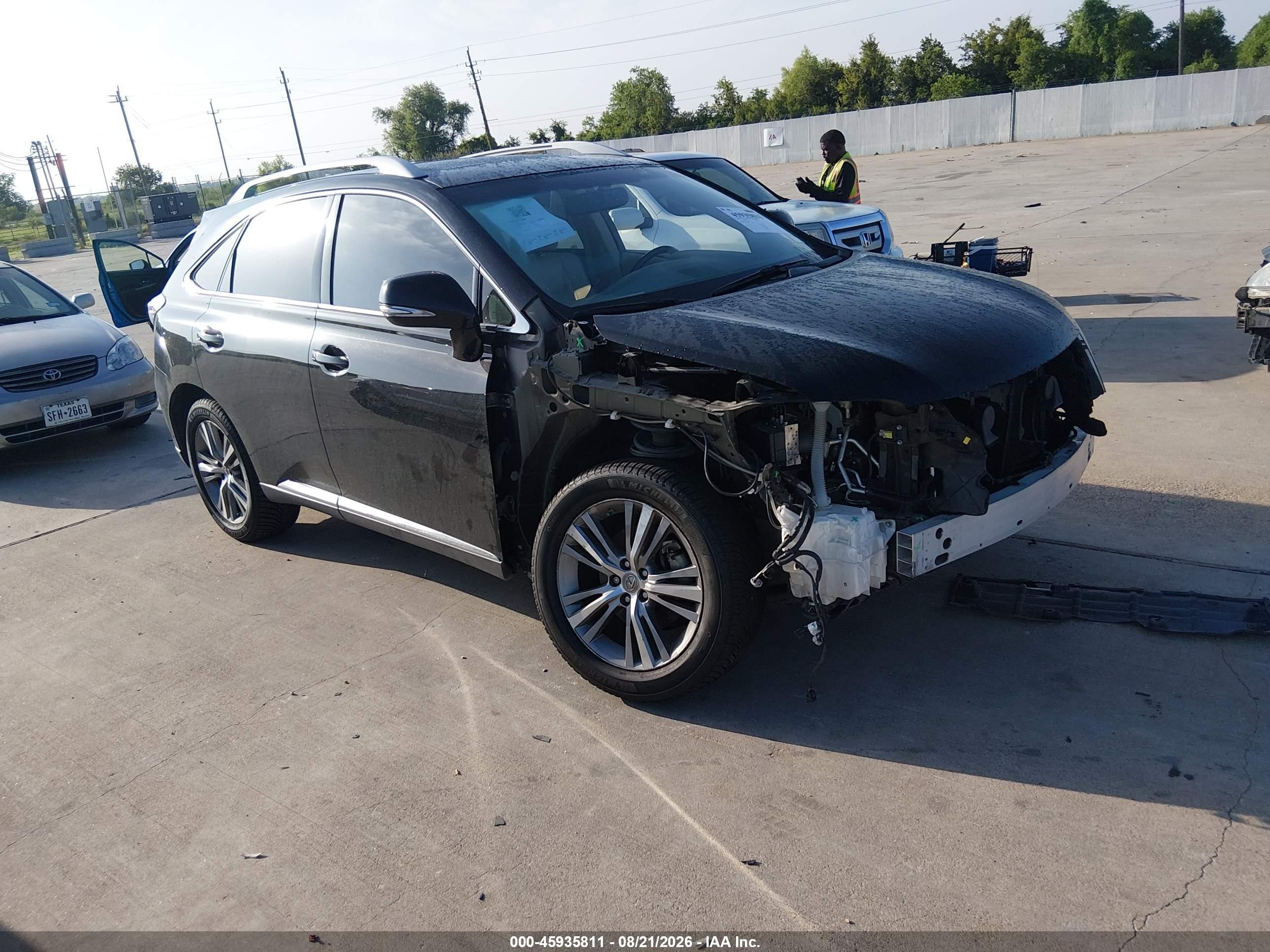 2015 Lexus RX 350 VIN 2T2ZK1BA8FC204746 — IAAI salvage auction photo