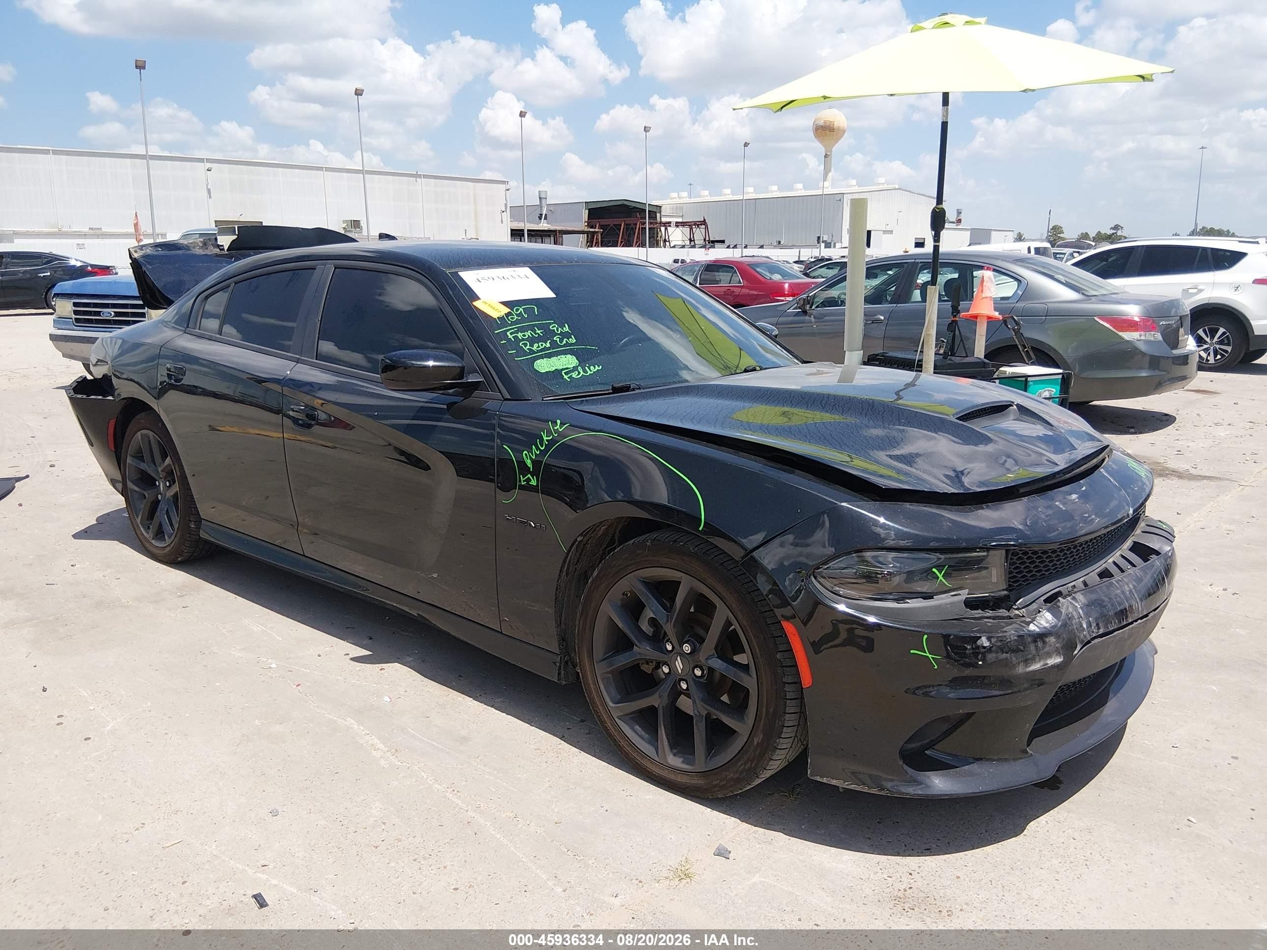 2022 Dodge Charger VIN 2C3CDXCT0NH189935 — IAAI salvage auction photo