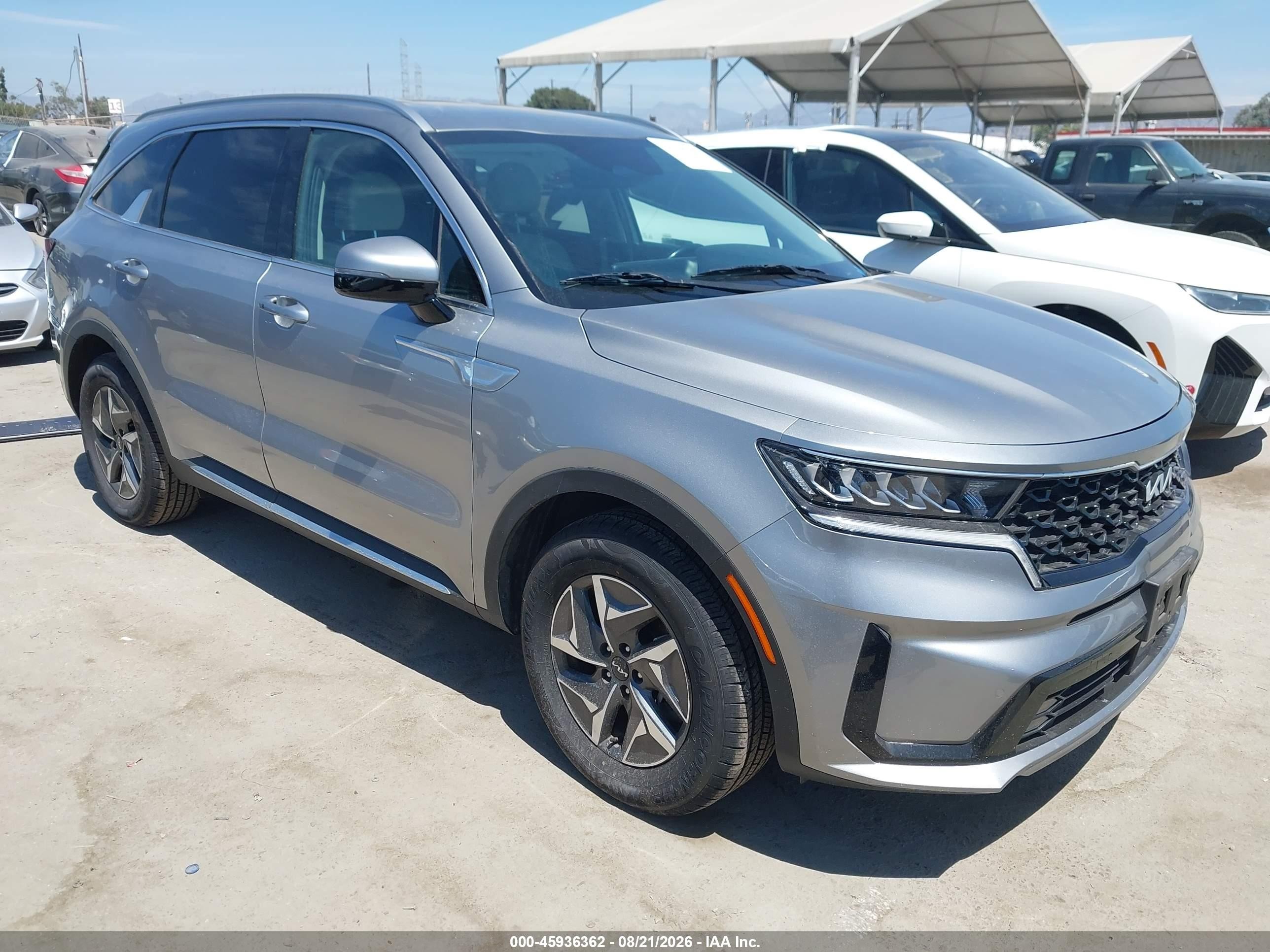 2023 Kia Sorento Hybrid VIN KNDRH4LG6P5224399 — IAAI salvage auction photo
