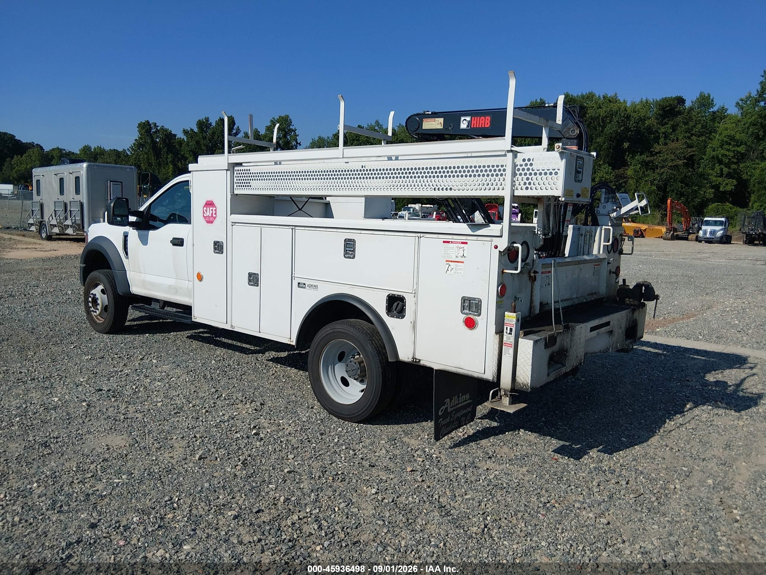 2020 Ford F550 VIN 1FDUF5GN5LEC47645 IAAI salvage auction — Normal Wear, Clear (North Carolina), sold $95,000 on 2026-09-18 (photo 3)