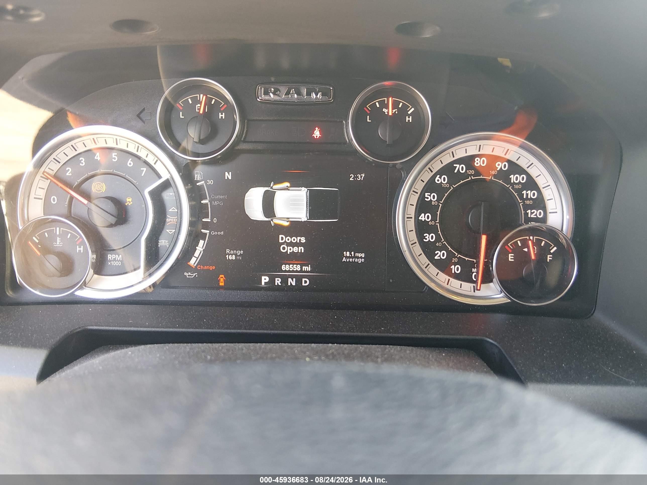 2018 Ram 1500 VIN 1C6RR7LG0JS260376 IAAI salvage auction — Side, Clear (Michigan), sold $6,500 on 2026-09-06 (photo 7)
