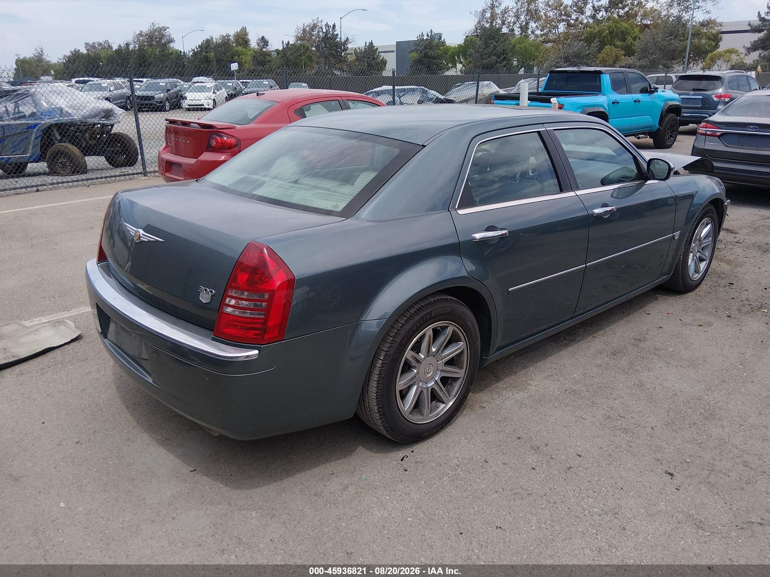 2006 Chrysler 300c VIN 2C3LA63H36H140678 IAAI salvage auction — Front End, Salvage (California), sold $800 on 2026-09-13 (photo 4)