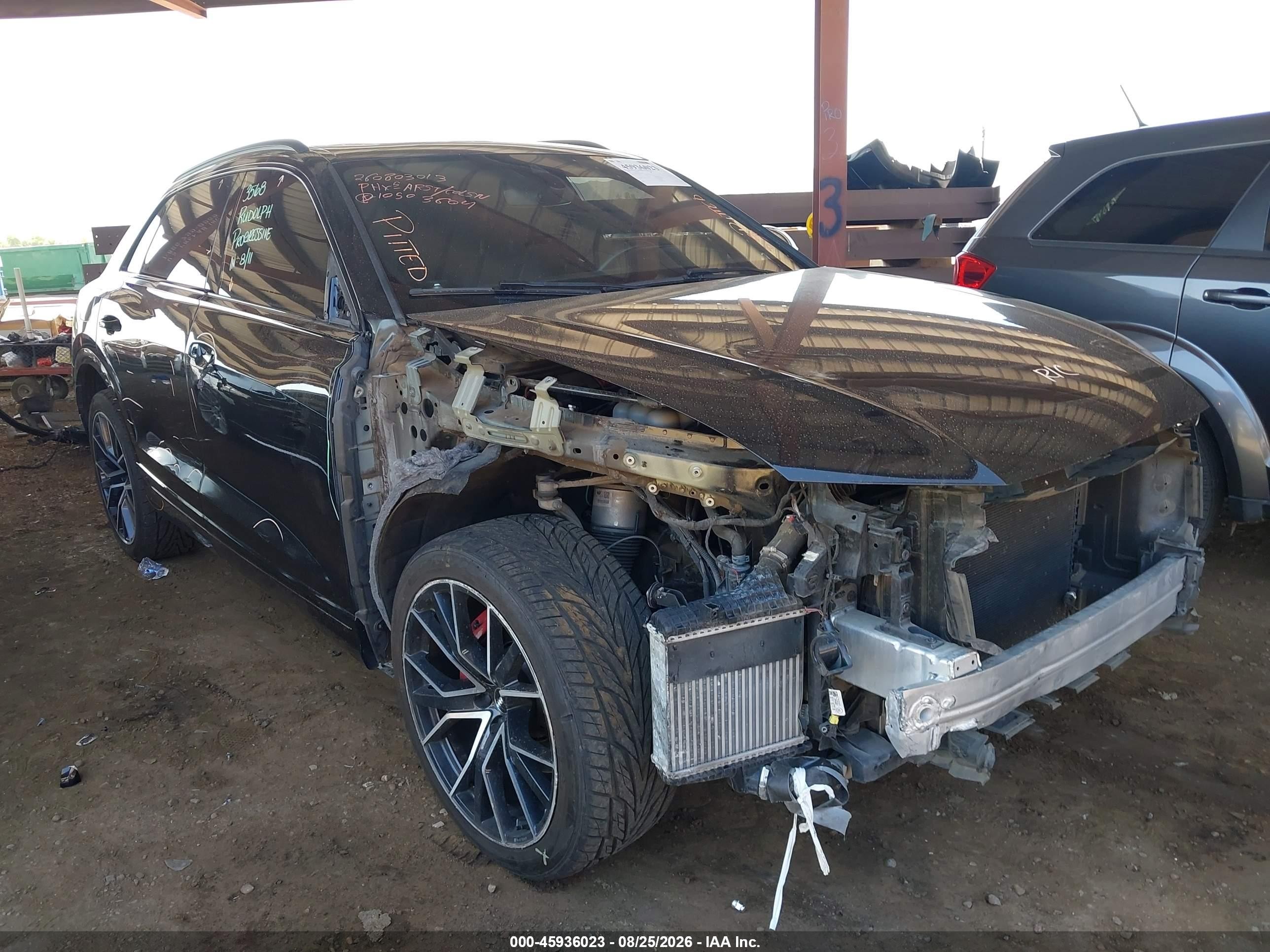 2019 Audi Q8 VIN WA1FVAF13KD023604 — IAAI salvage auction photo