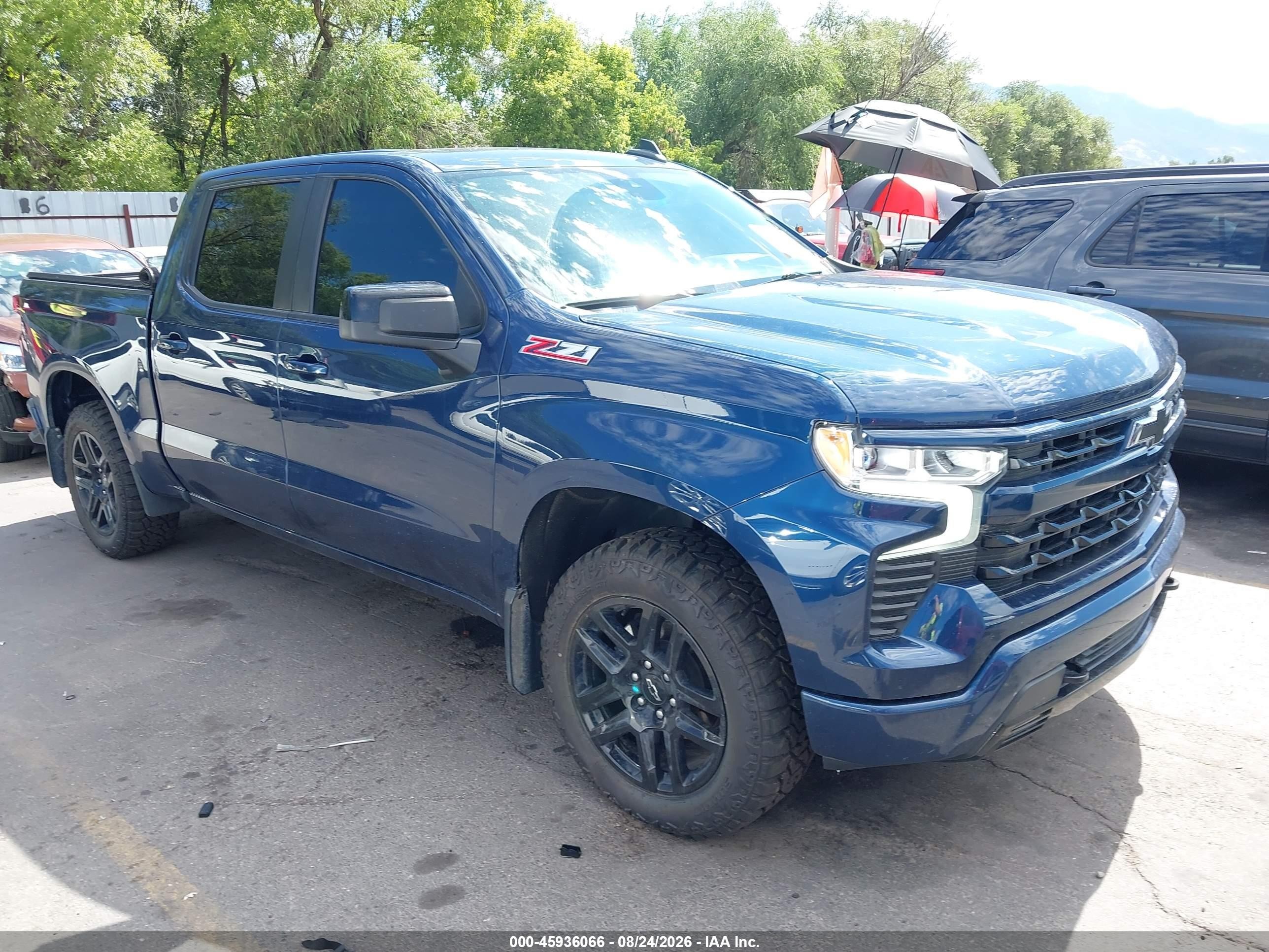 2023 Chevrolet Silverado 1500 VIN 2GCUDEED5P1133964 — IAAI salvage auction photo