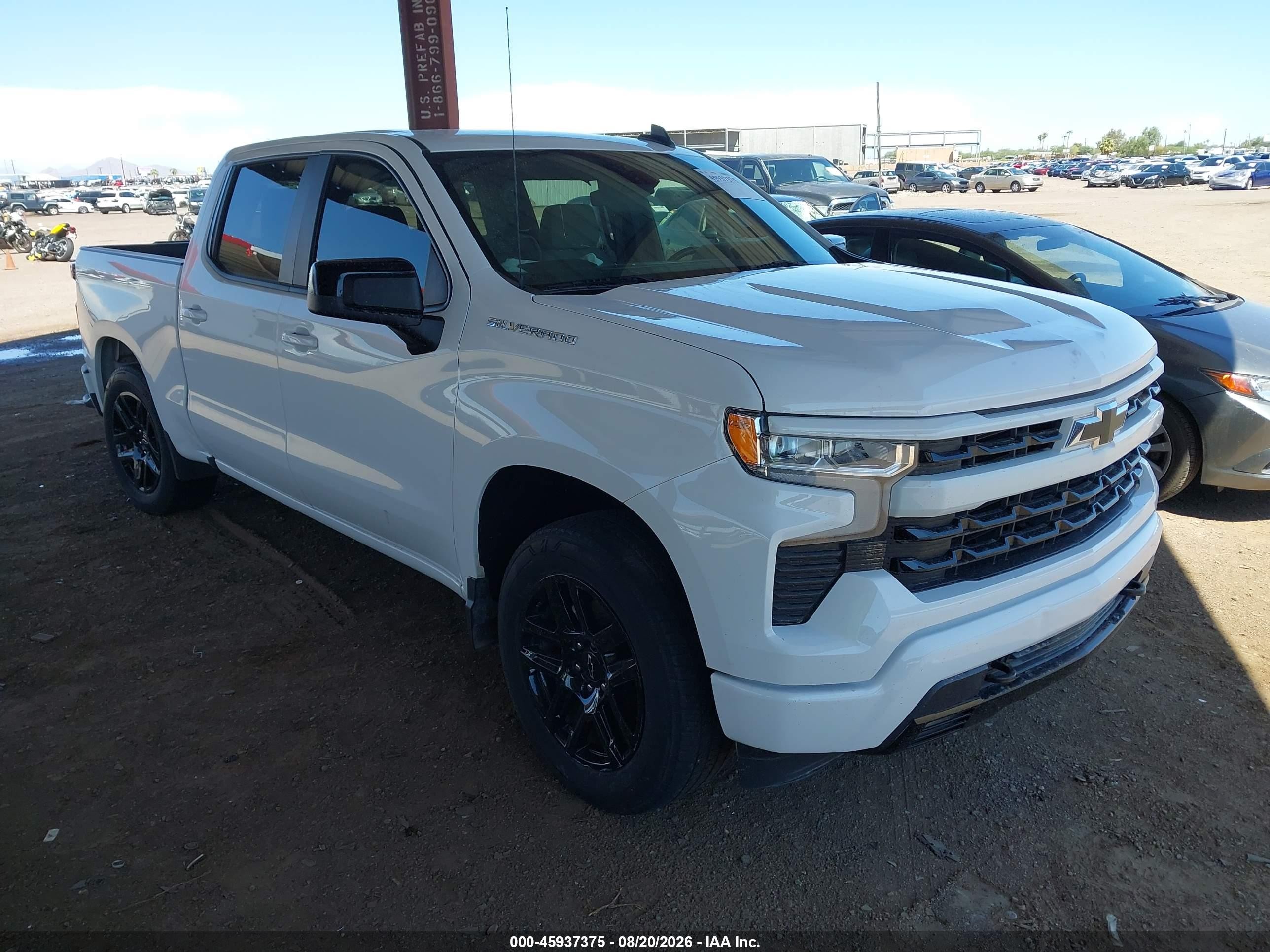 2023 Chevrolet Silverado 1500 VIN 2GCPADED1P1117194 — IAAI salvage auction photo