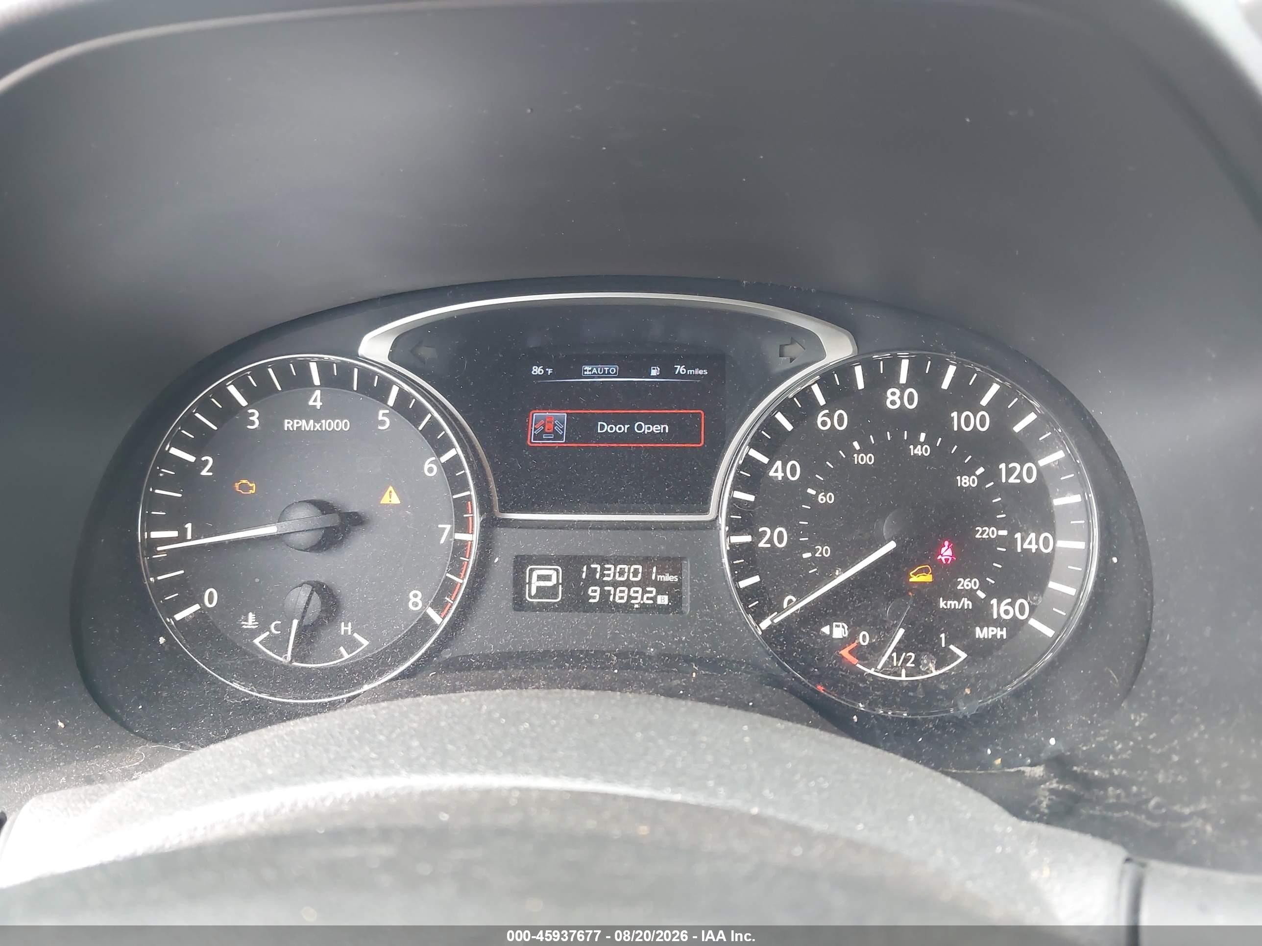 2015 Nissan Pathfinder VIN 5N1AR2MM8FC647591 IAAI salvage auction — Normal Wear, Clear - Dealer Only (California), sold $275 on 2026-08-31 (photo 7)