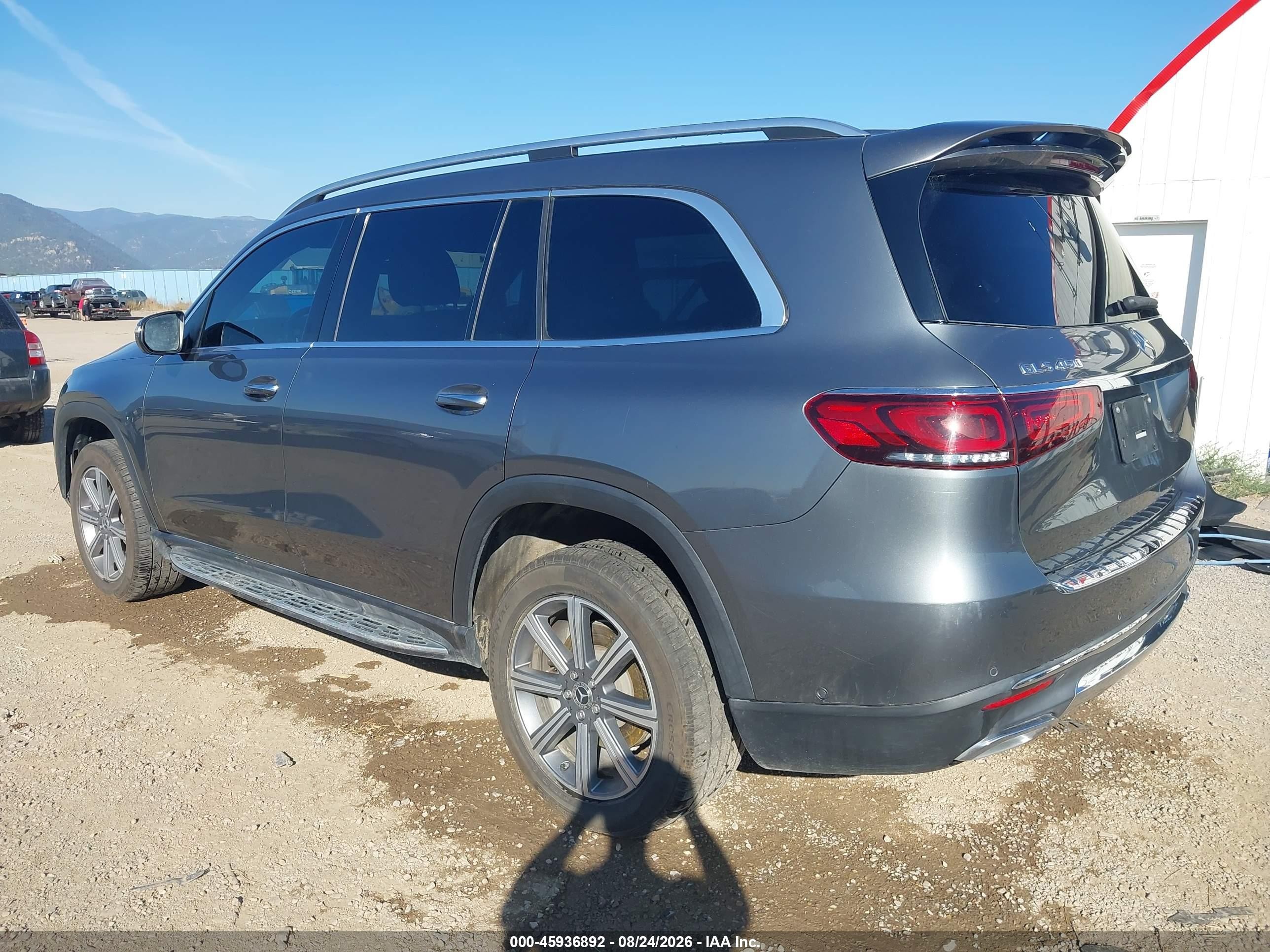 2020 Mercedes-Benz GLS-Class VIN 4JGFF5KE6LA210272 IAAI salvage auction — Front End, Salvage (Montana), sold $15,900 on 2026-09-18 (photo 3)