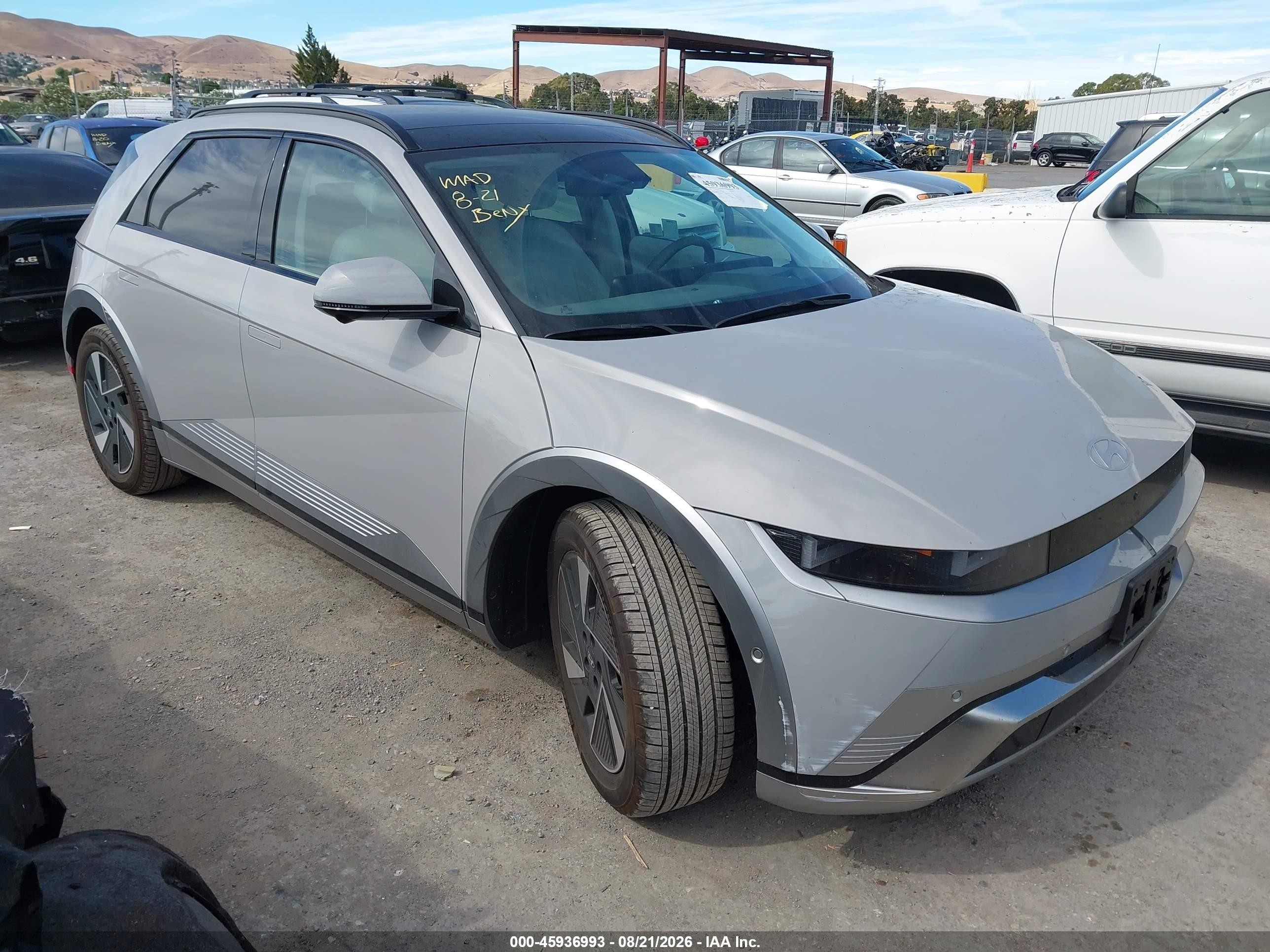 2025 Hyundai Ioniq 5 VIN 7YAKR4DA1SY038990 — IAAI salvage auction photo