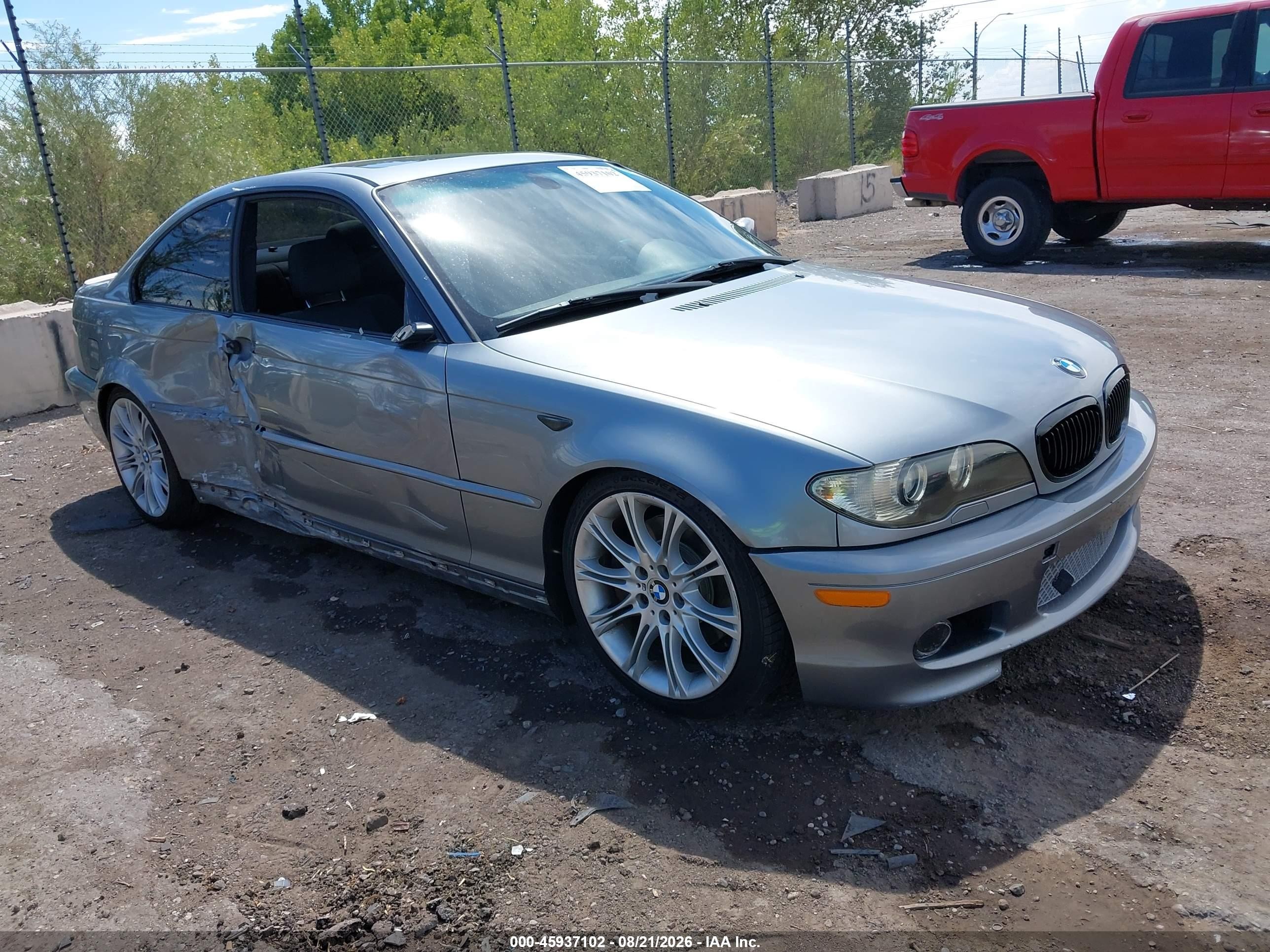 2006 BMW 3 series VIN WBABD534X6PE10006 IAAI salvage auction — Side, Salvage (New Mexico), sold $3,250 on 2026-10-06 (photo 1)