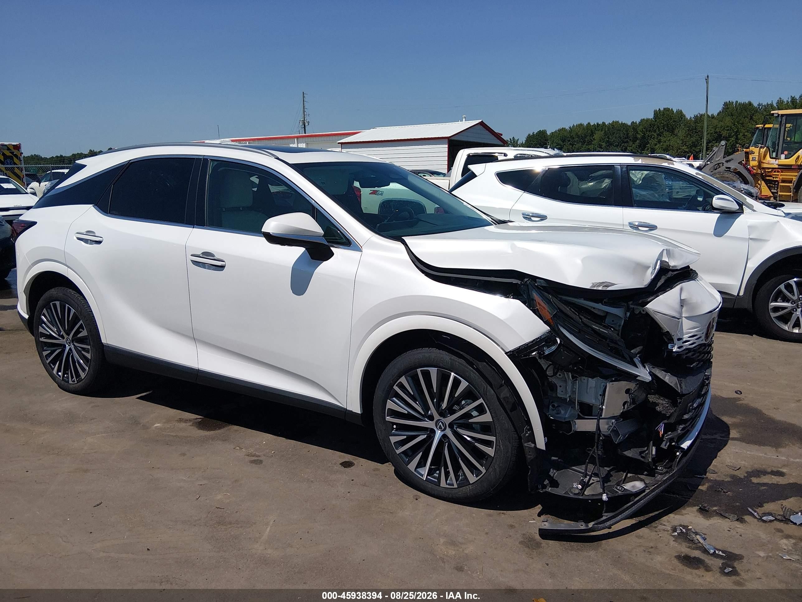 2025 Lexus RX 350h VIN 2T2BBMCA1SC071663 — IAAI salvage auction photo