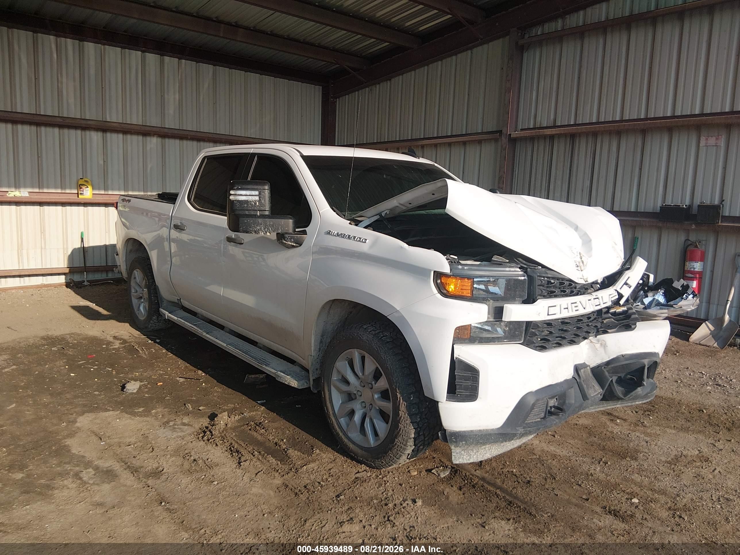 2021 Chevrolet Silverado 1500 VIN 3GCUYBEF9MG360064 — IAAI salvage auction photo