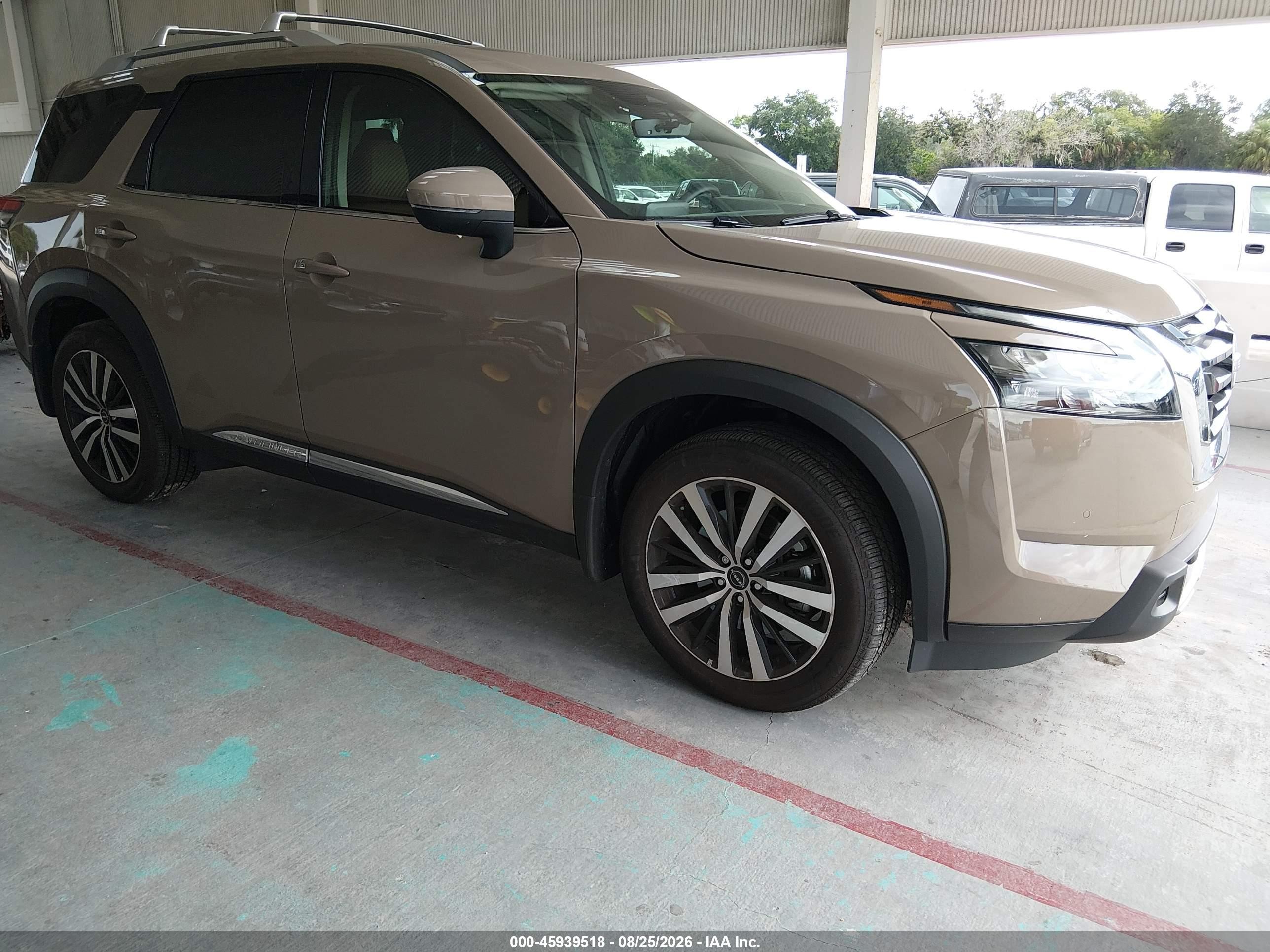 2025 Nissan Pathfinder VIN 5N1DR3DJ9SC202960 — IAAI salvage auction photo