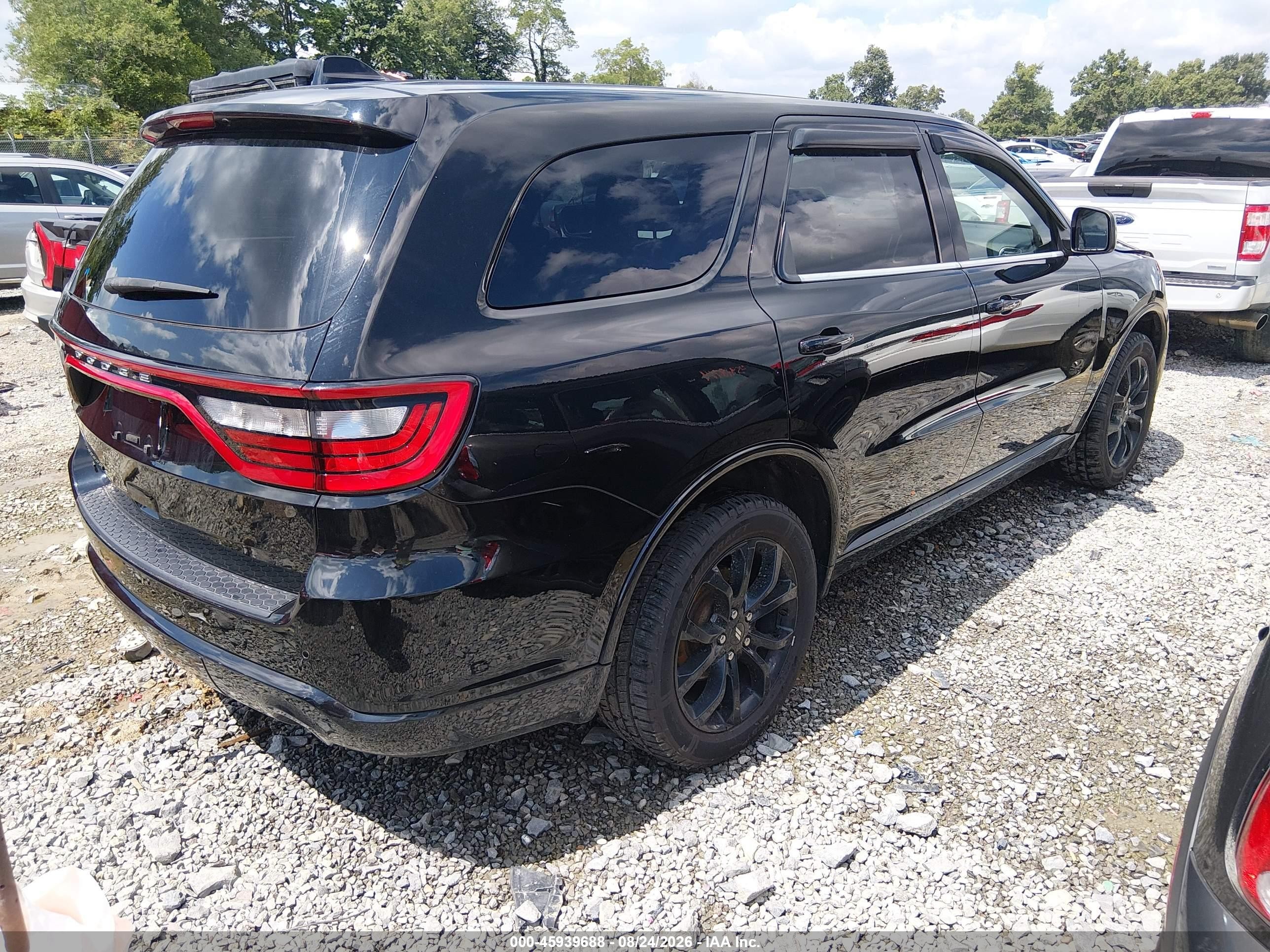 2019 Dodge Durango VIN 1C4RDJAG2KC821308 IAAI salvage auction — Front End, Salvage (Virginia), sold $3,400 on 2026-10-02 (photo 4)