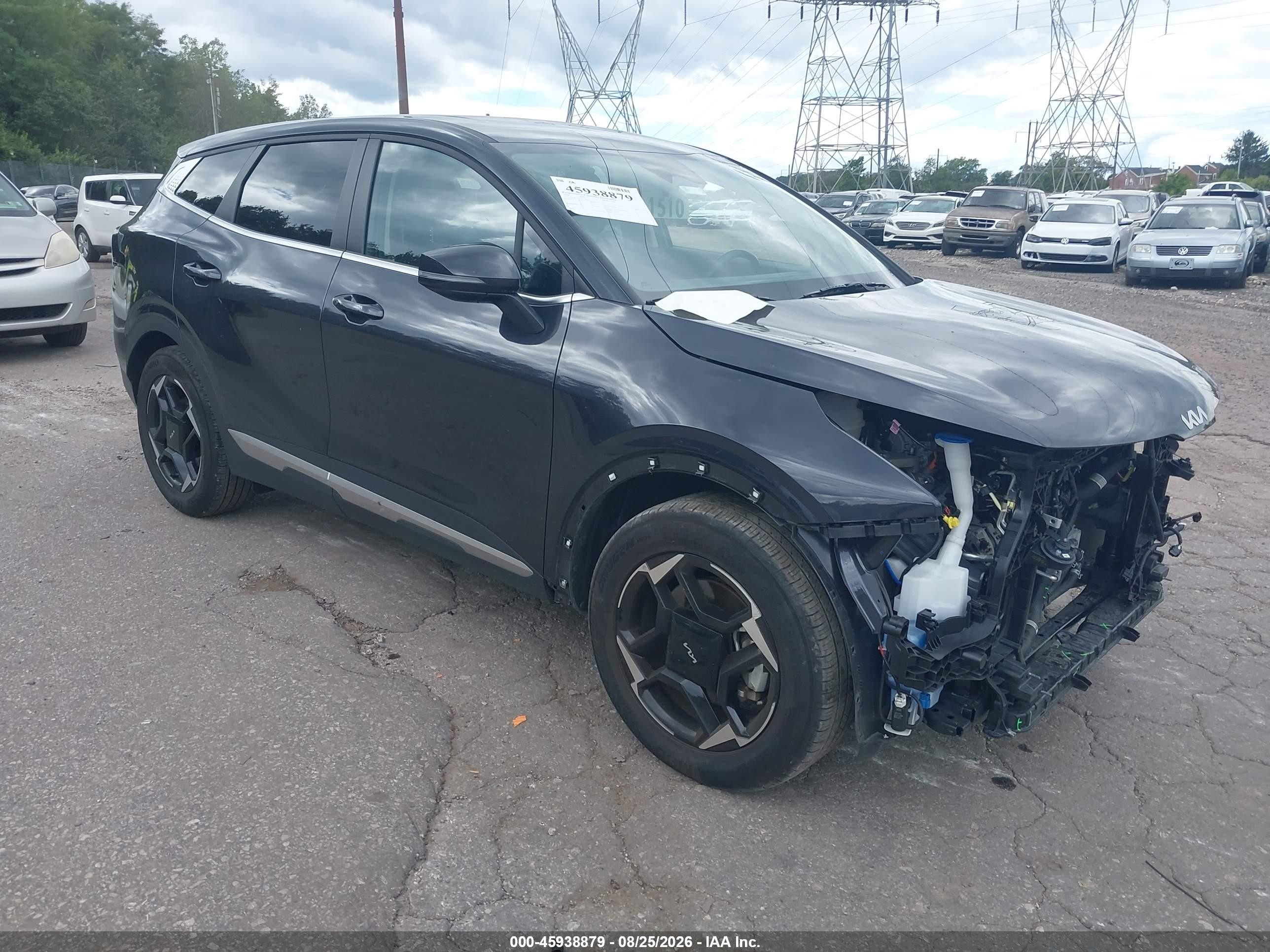 2026 Kia Sportage VIN 5XYK33DF3TG351290 — IAAI salvage auction photo