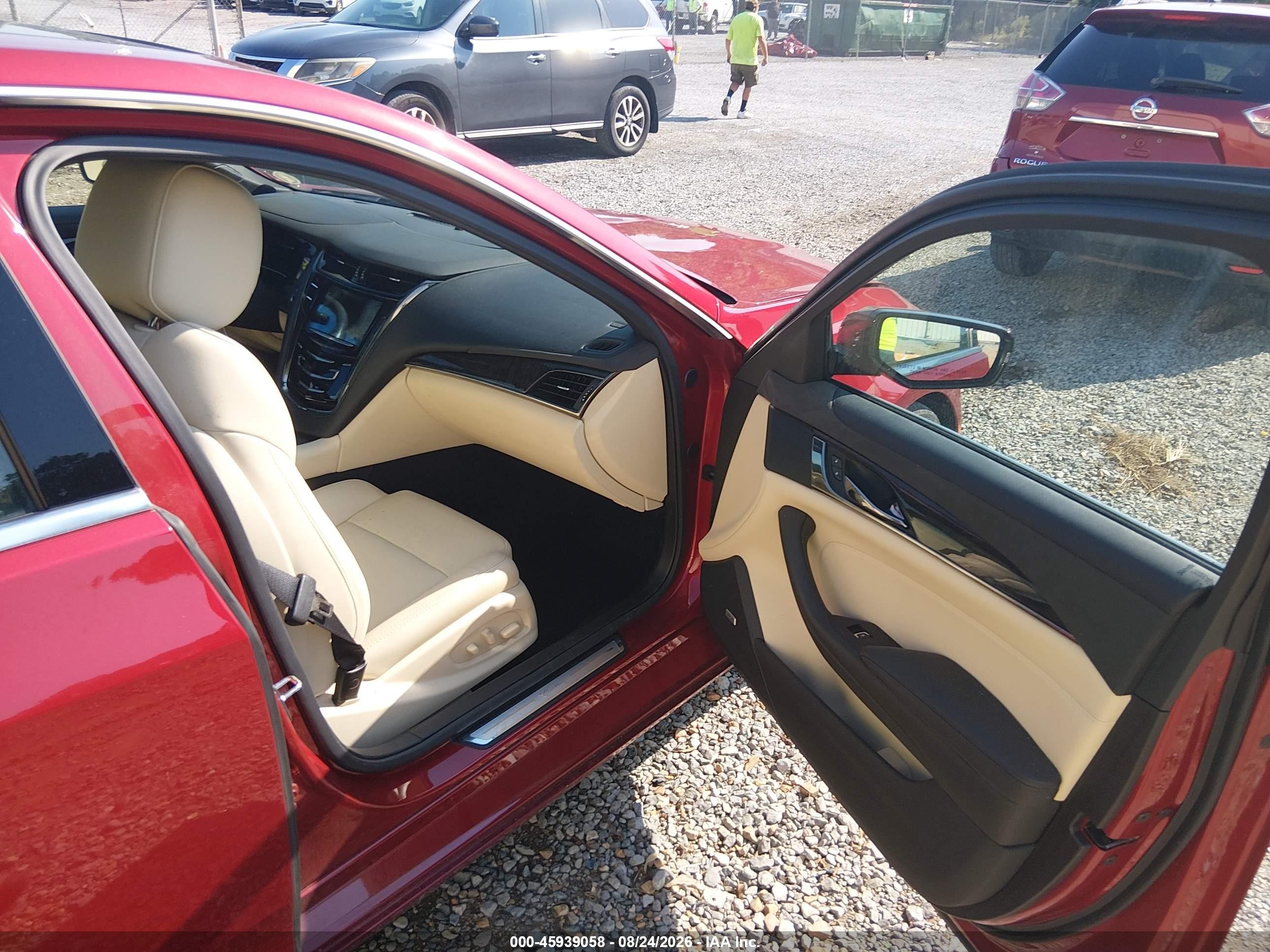2019 Cadillac CTS VIN 1G6AR5SX2K0144415 IAAI salvage auction — Front End, Salvage (Mississippi), sold $4,500 on 2026-09-13 (photo 5)