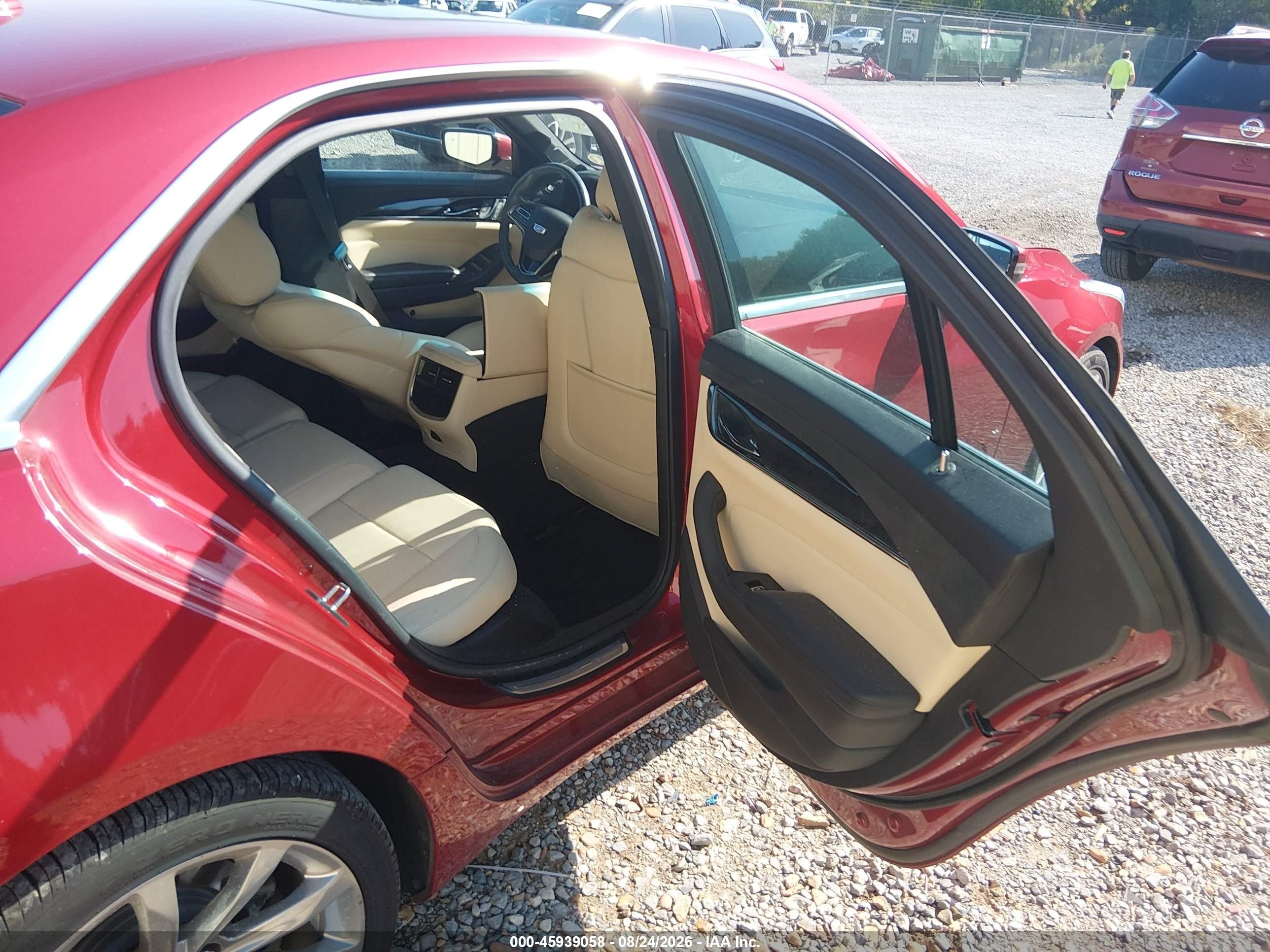 2019 Cadillac CTS VIN 1G6AR5SX2K0144415 IAAI salvage auction — Front End, Salvage (Mississippi), sold $4,500 on 2026-09-13 (photo 8)