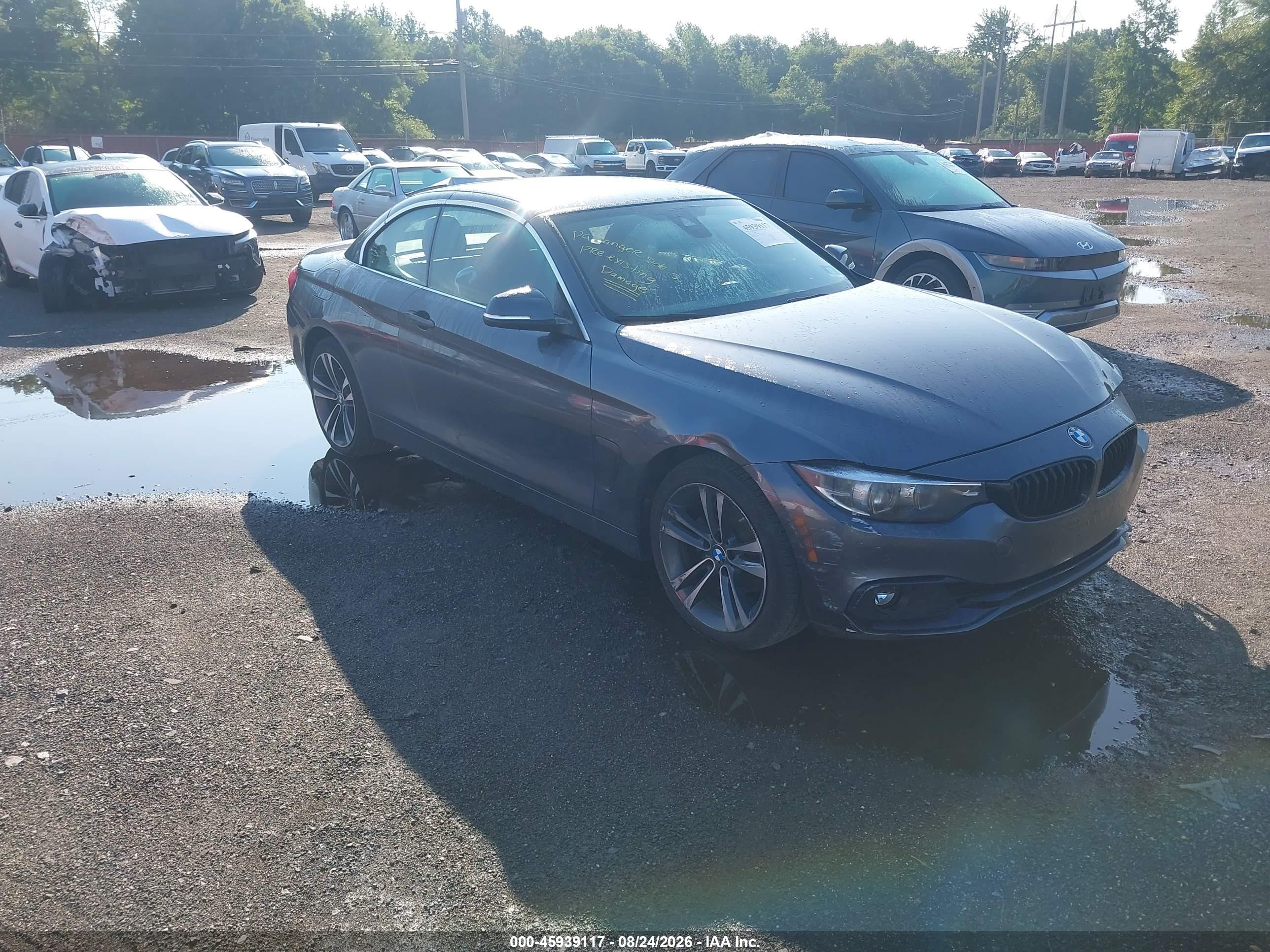 2020 BMW 4 Series VIN WBA4Z3C09L5R84001 — IAAI salvage auction photo