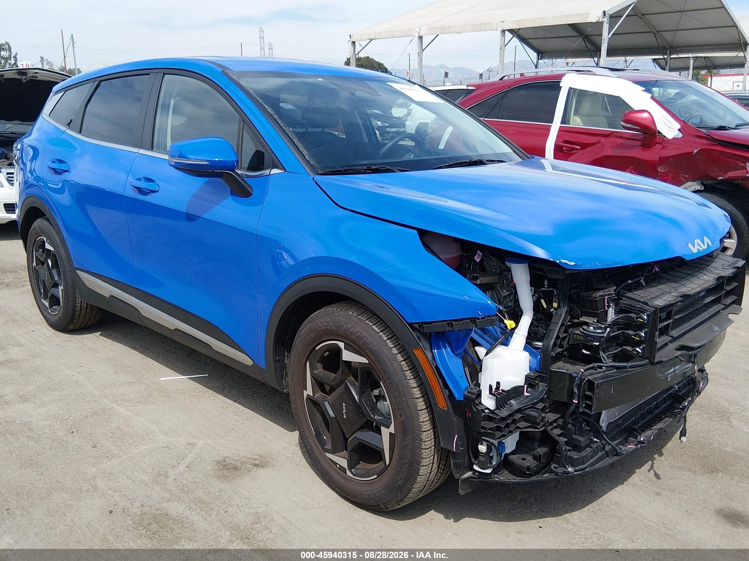 2026 Kia Sportage VIN 5XYK33DF7TG358405 — IAAI salvage auction photo
