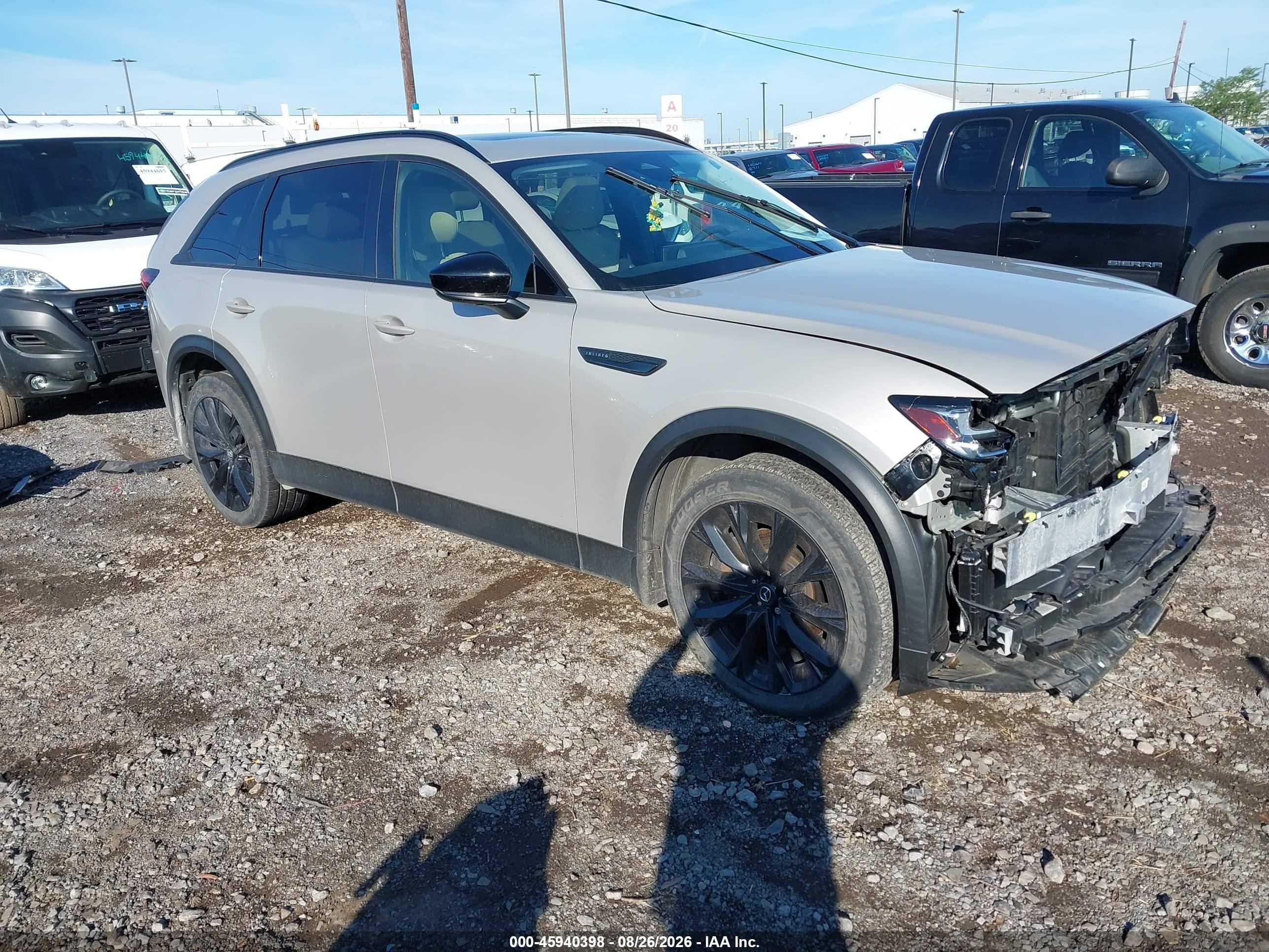 2025 Mazda CX-90 VIN JM3KKCHD0S1198918 — IAAI salvage auction photo