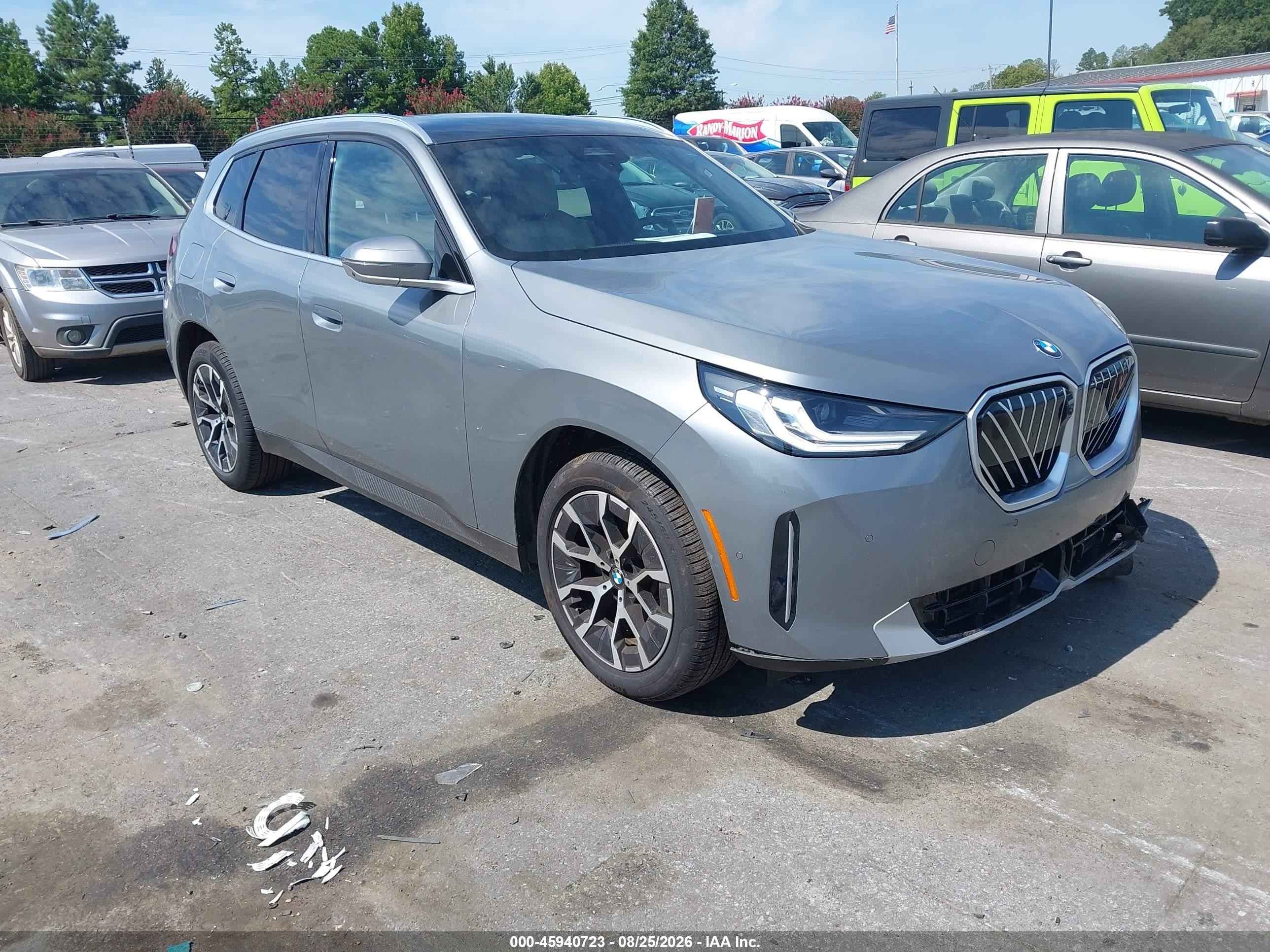 2026 BMW X3 VIN 5UX53GP07T9421062 — IAAI salvage auction photo