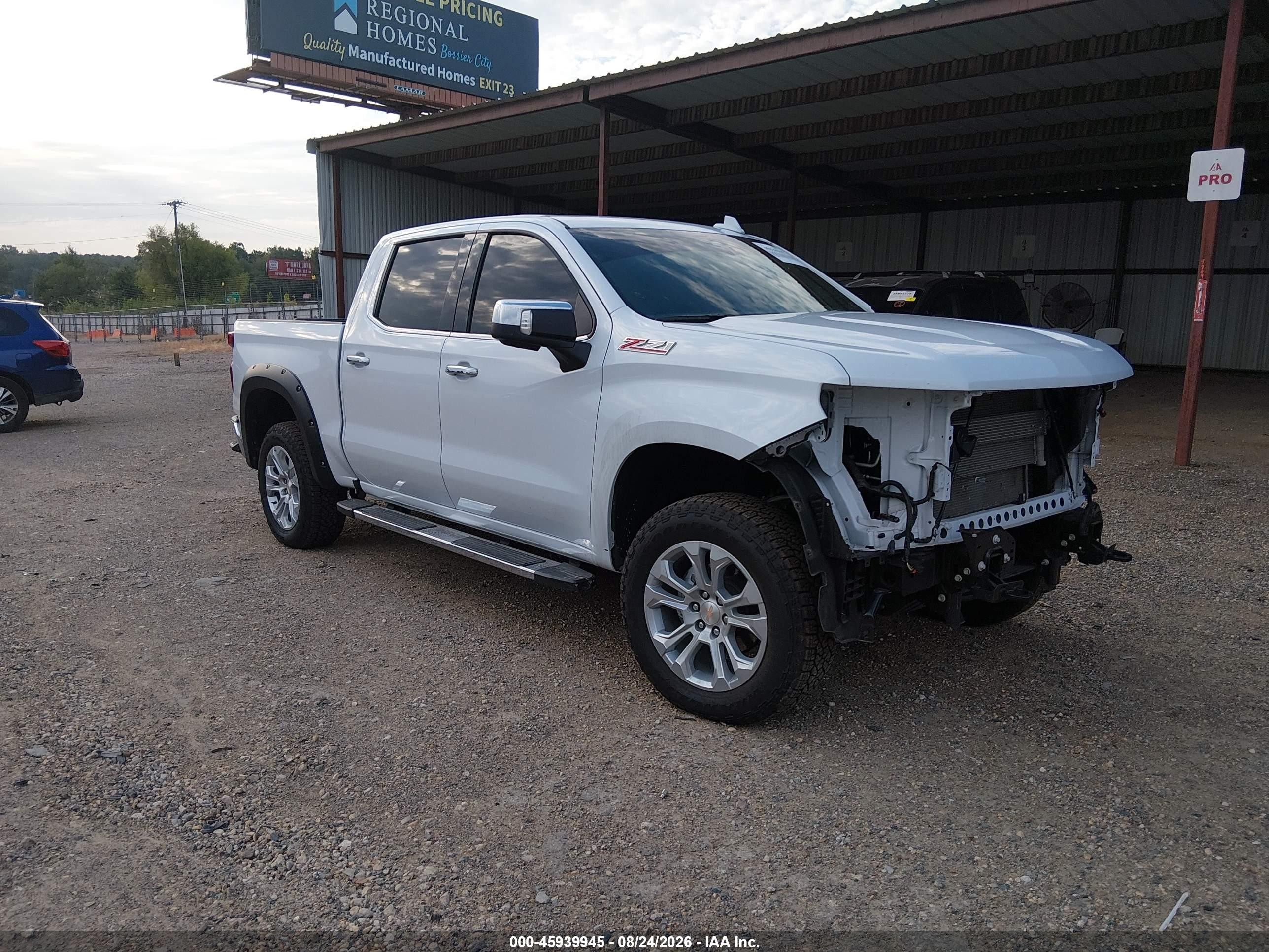 2026 Chevrolet Silverado 1500 VIN 1GCUKGED8TZ168100 — IAAI salvage auction photo