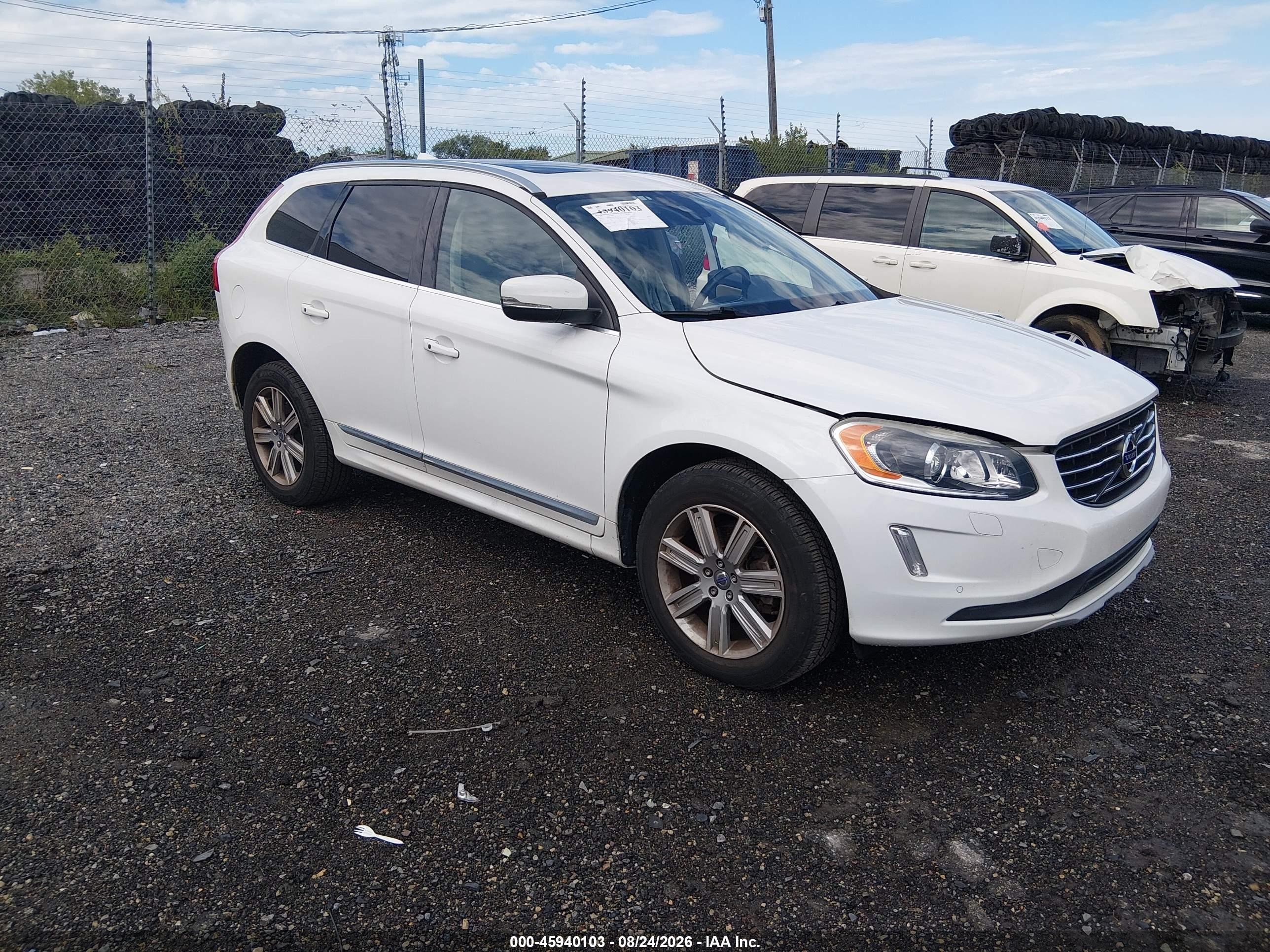 2017 Volvo Xc60 VIN YV440MRU7H2031127 IAAI salvage auction — Side, Salvage (Pennsylvania), sold $2,850 on 2026-09-10 (photo 1)