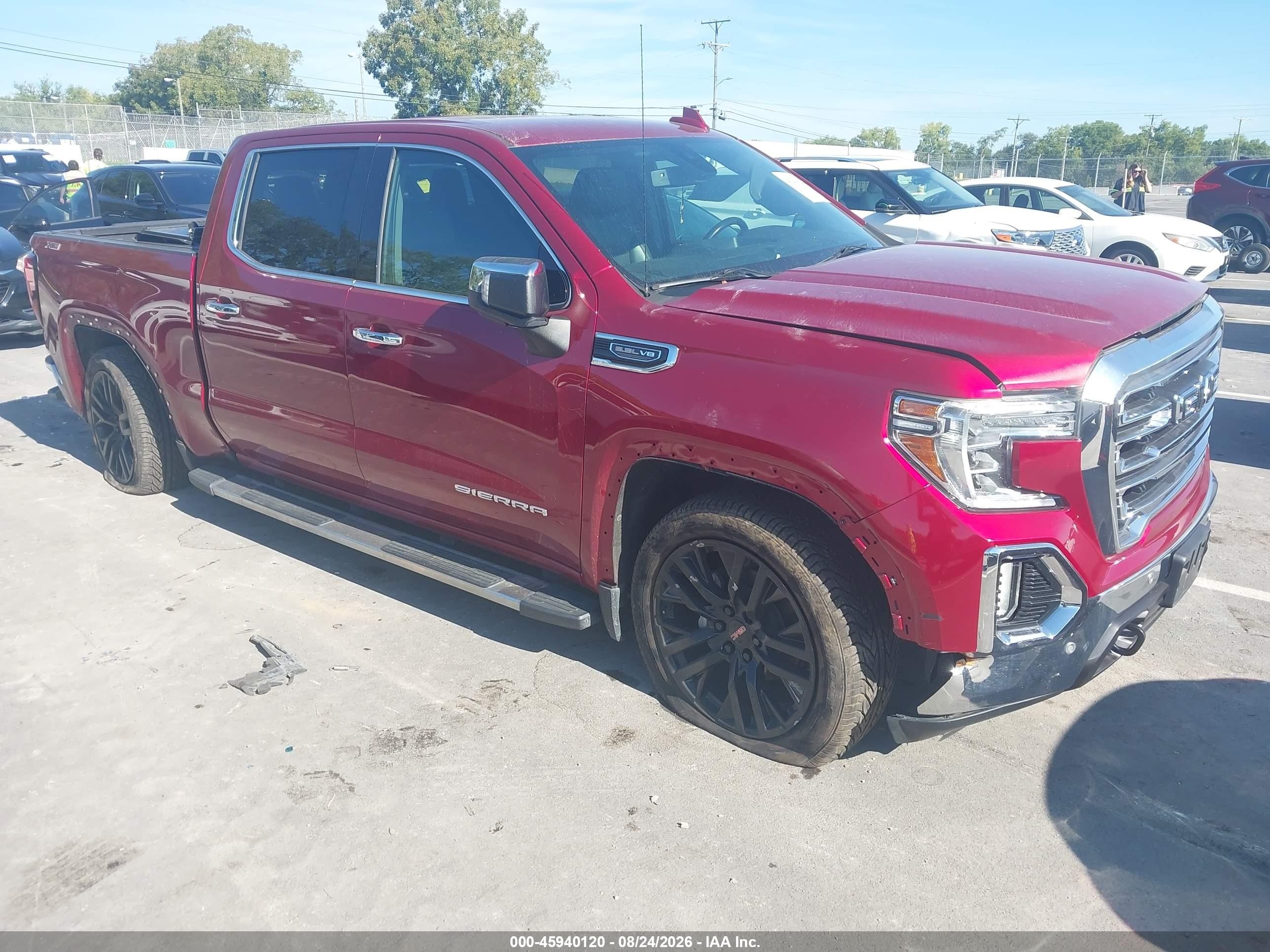 2019 GMC Sierra 1500 VIN 1GTU9DED2KZ175858 — IAAI salvage auction photo