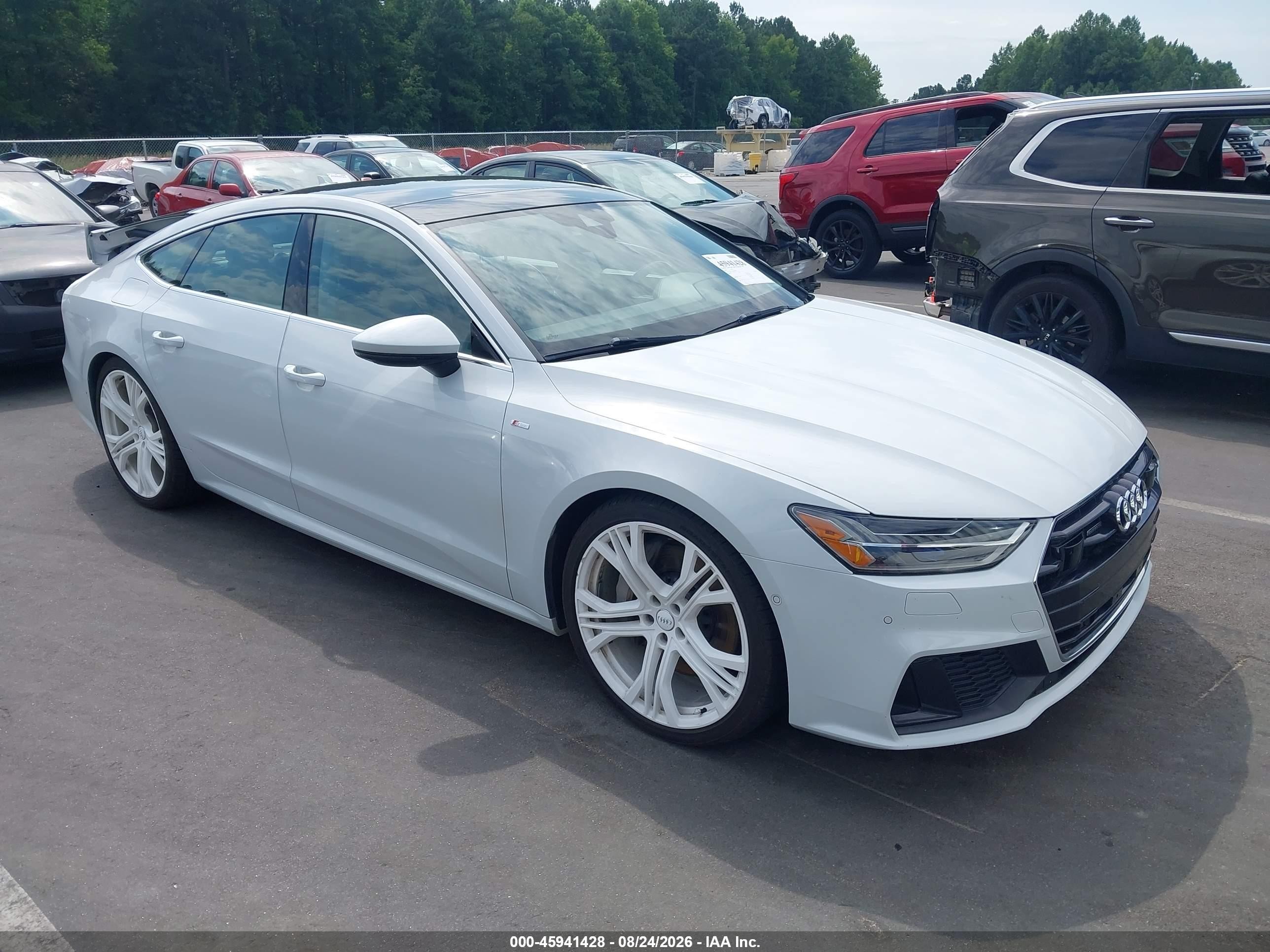 2019 Audi A7 VIN WAUV2AF25KN088853 — IAAI salvage auction photo